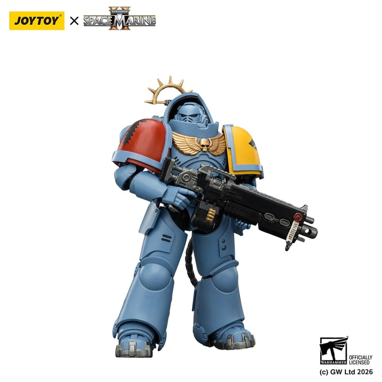 Warhammer 40,000 Game Edition Space Wolves Heavy Intercessor akciófigura 13 cm termékfotó