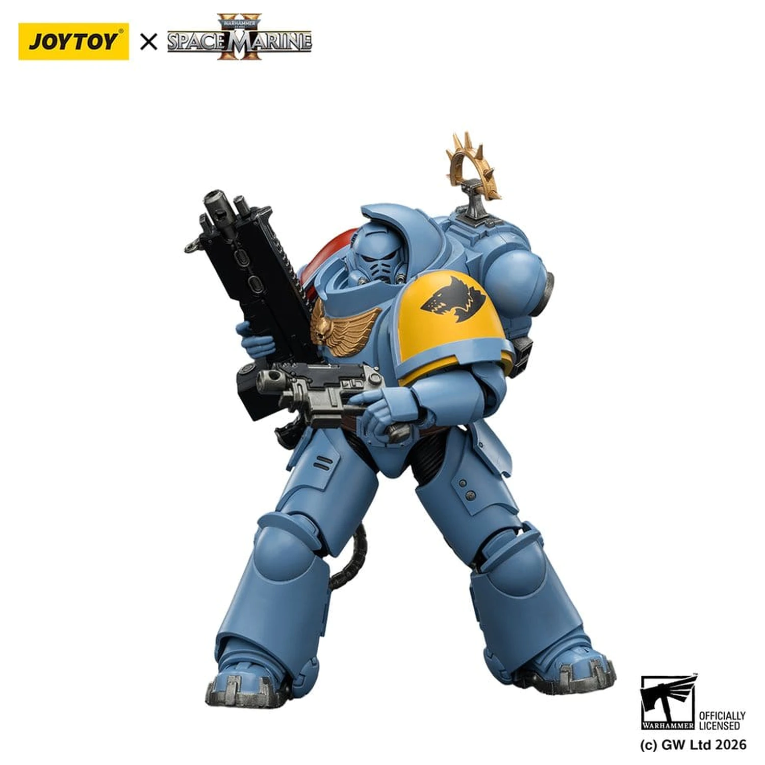 Warhammer 40,000 Game Edition Space Wolves Heavy Intercessor akciófigura 13 cm termékfotó