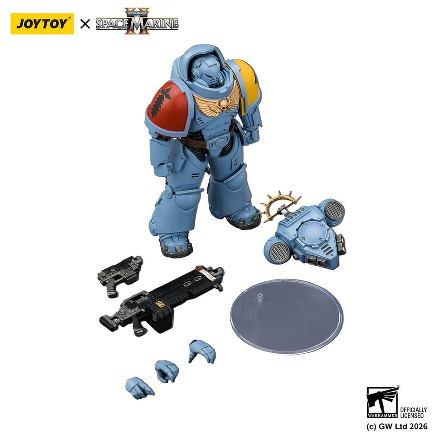 Warhammer 40,000 Game Edition Space Wolves Heavy Intercessor akciófigura 13 cm termékfotó