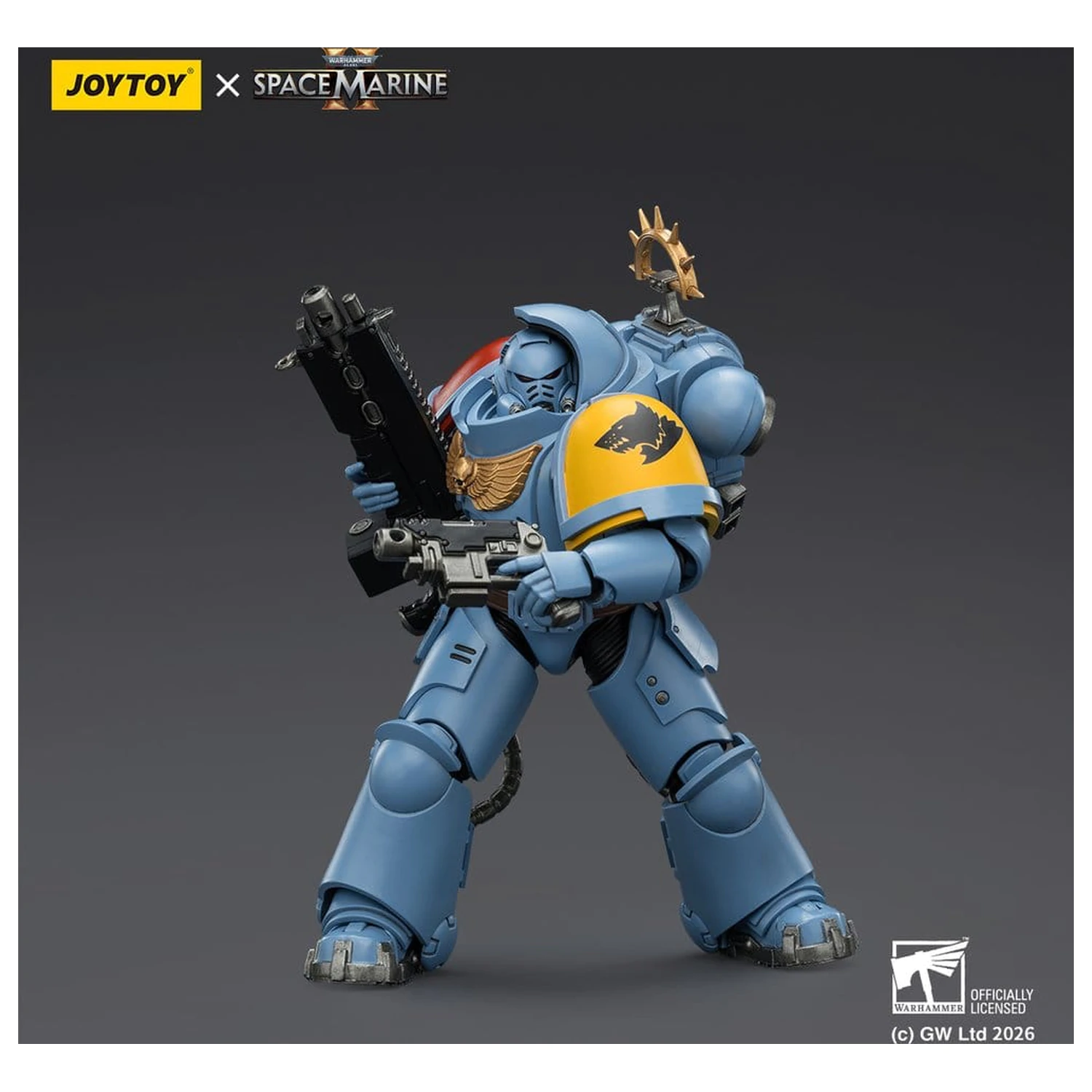 Warhammer 40,000 Game Edition Space Wolves Heavy Intercessor akciófigura 13 cm termékfotó