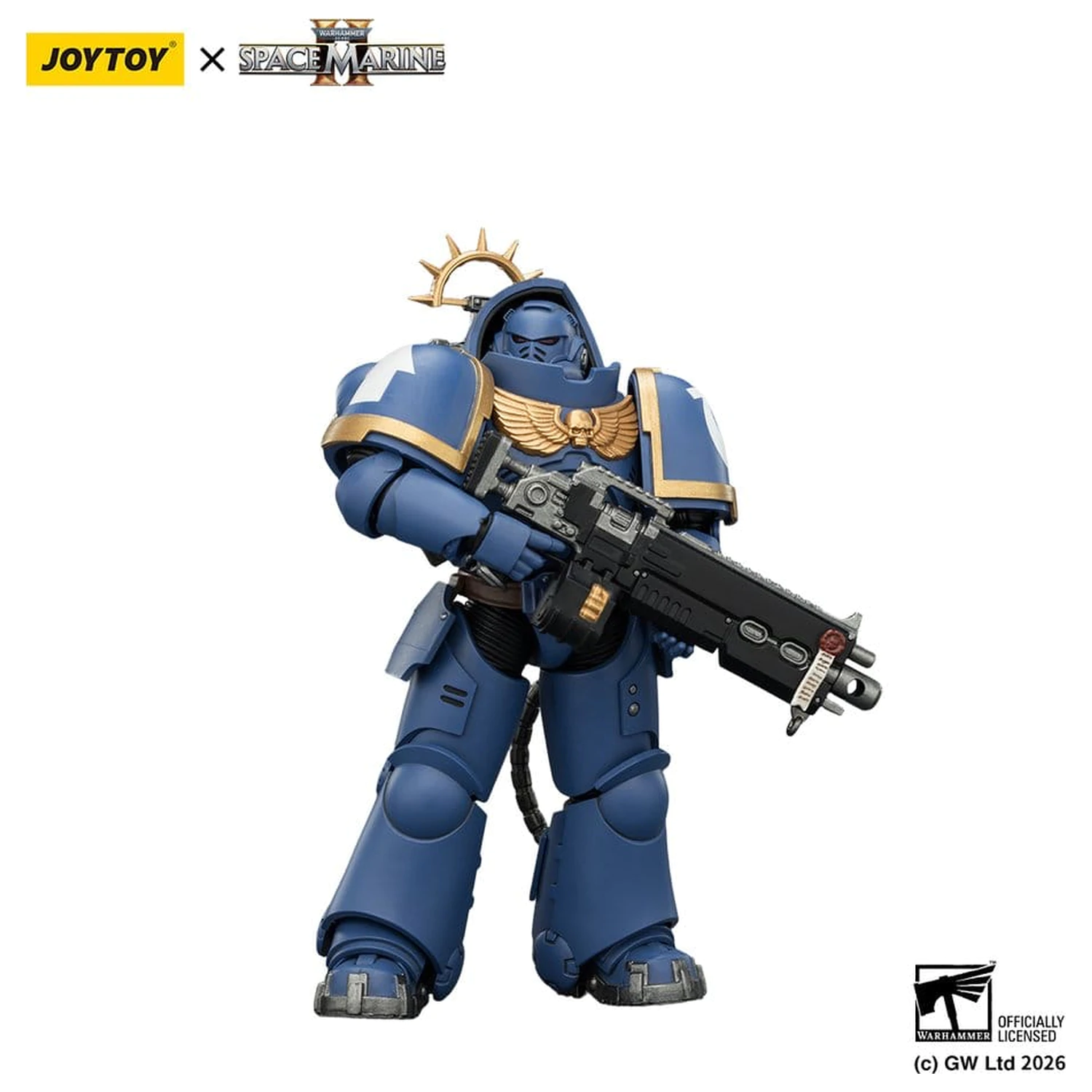 Warhammer 40,000 Game Edition Ultramarines Heavy Intercessor akciófigura 13 cm termékfotó