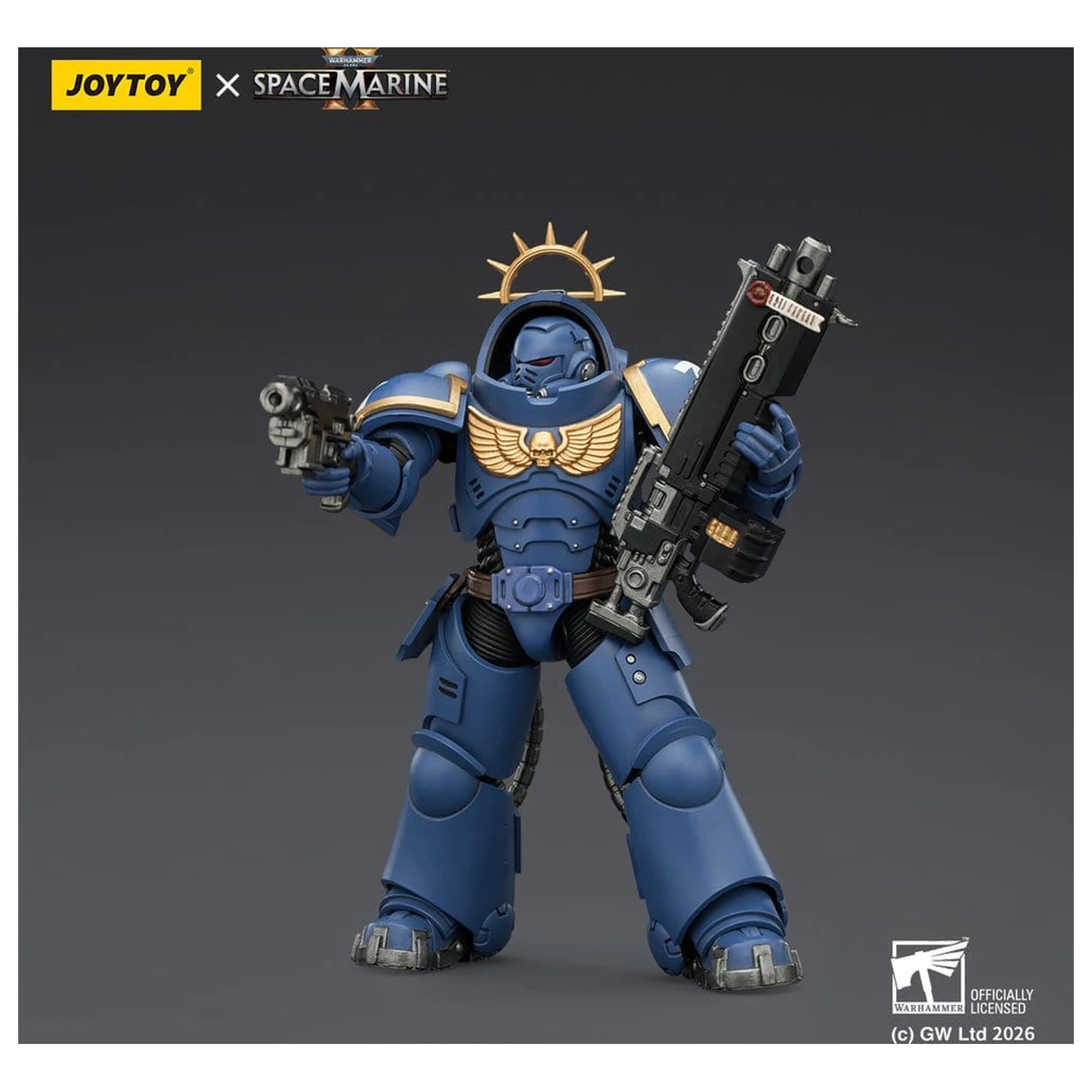 Warhammer 40,000 Game Edition Ultramarines Heavy Intercessor akciófigura 13 cm termékfotó