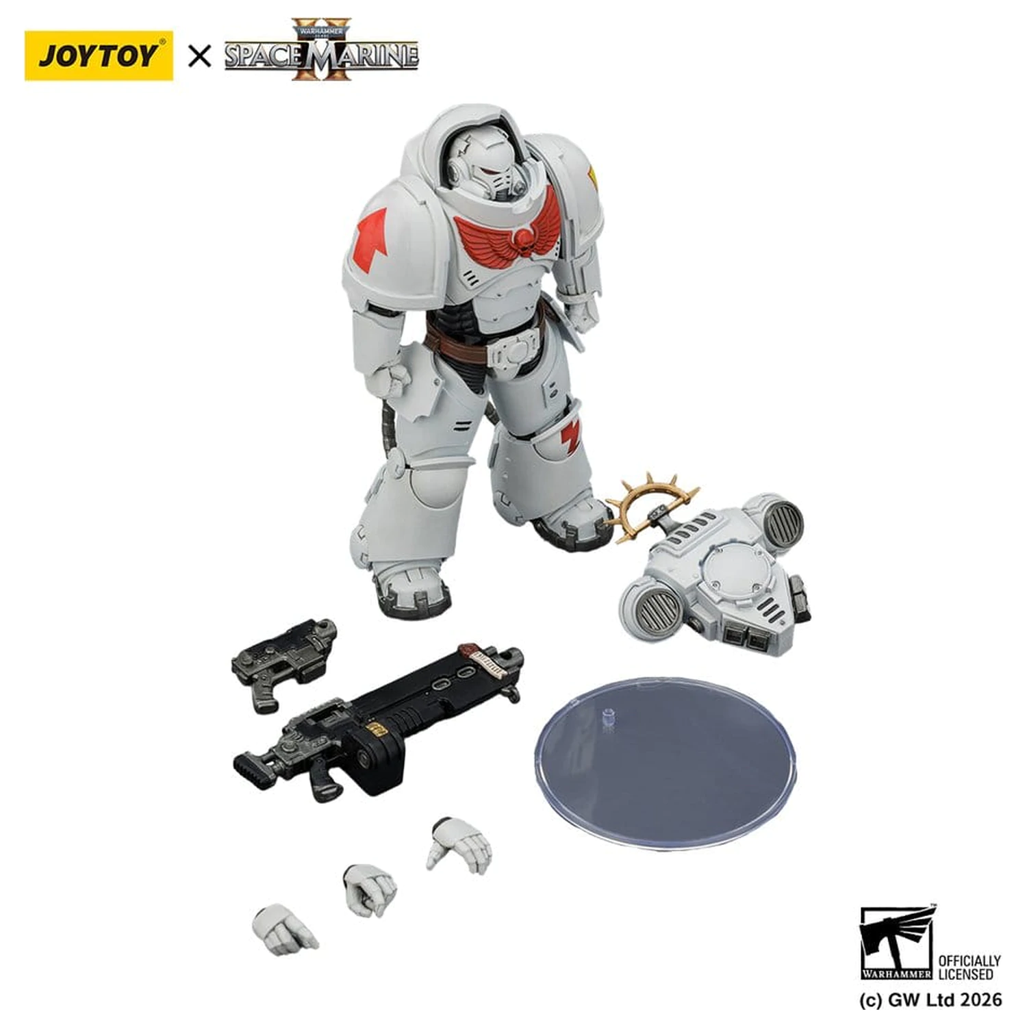 Warhammer 40,000 Game Edition White SVerdák Heavy Intercessor akciófigura 13 cm termékfotó