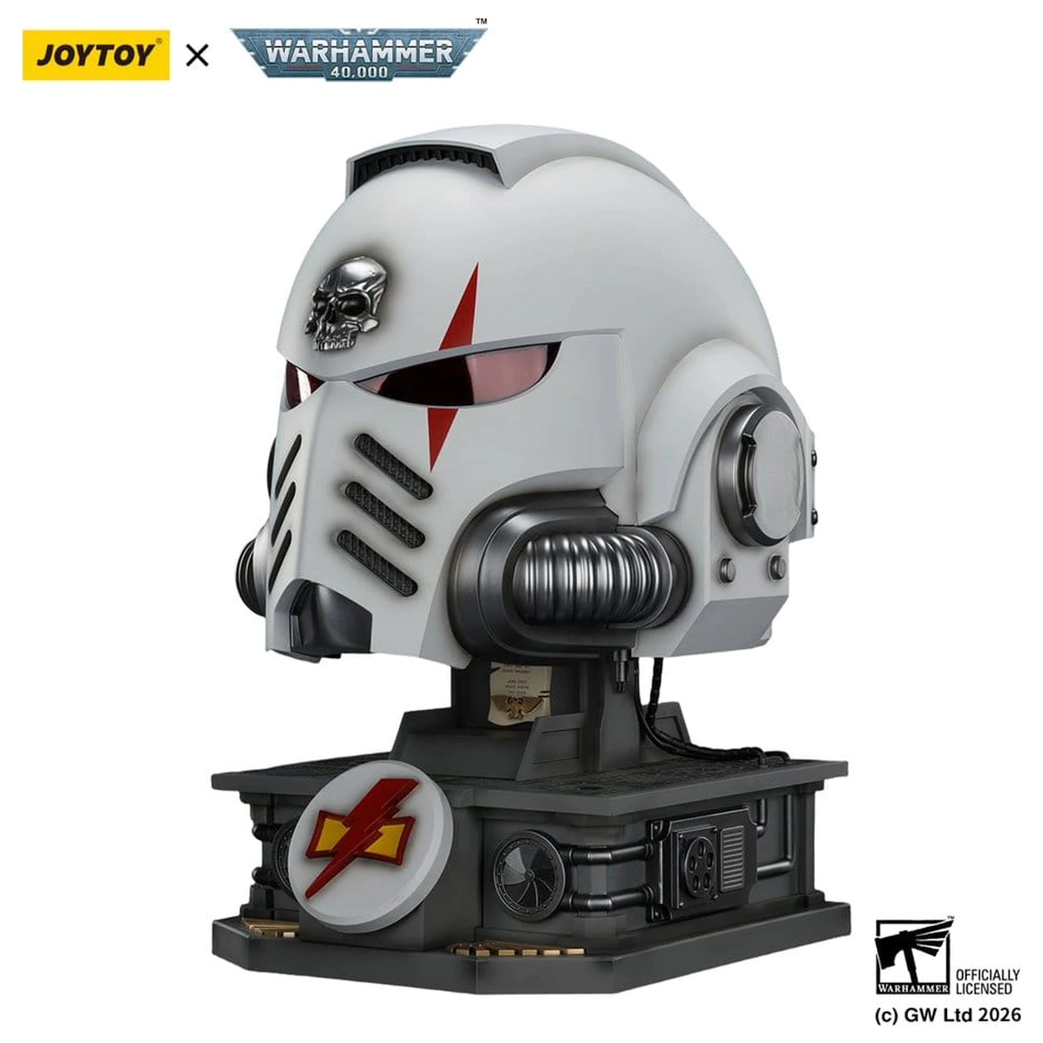 Warhammer 40,000 Helm with Display Stand White Scars MkX 44 cm termékfotó
