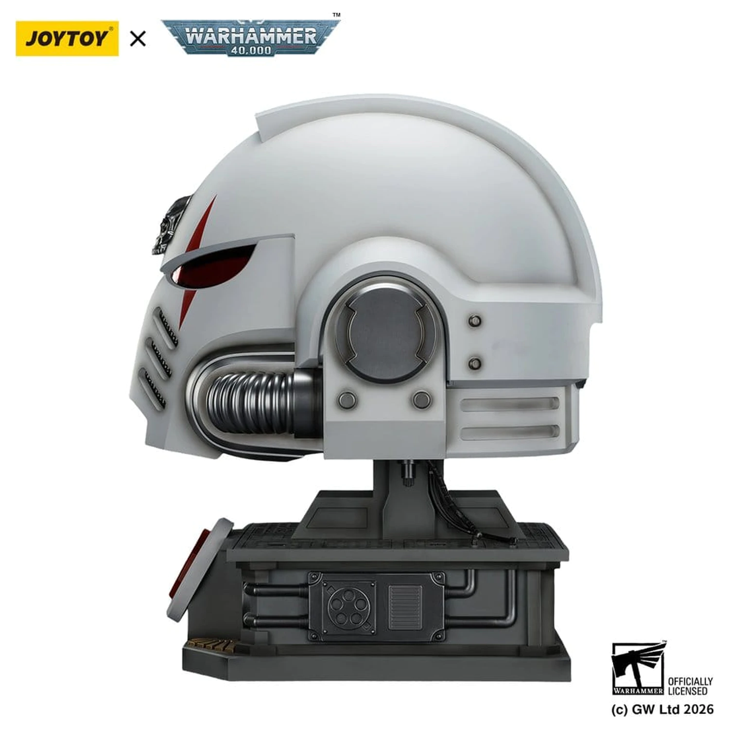 Warhammer 40,000 Helm with Display Stand White Scars MkX 44 cm termékfotó