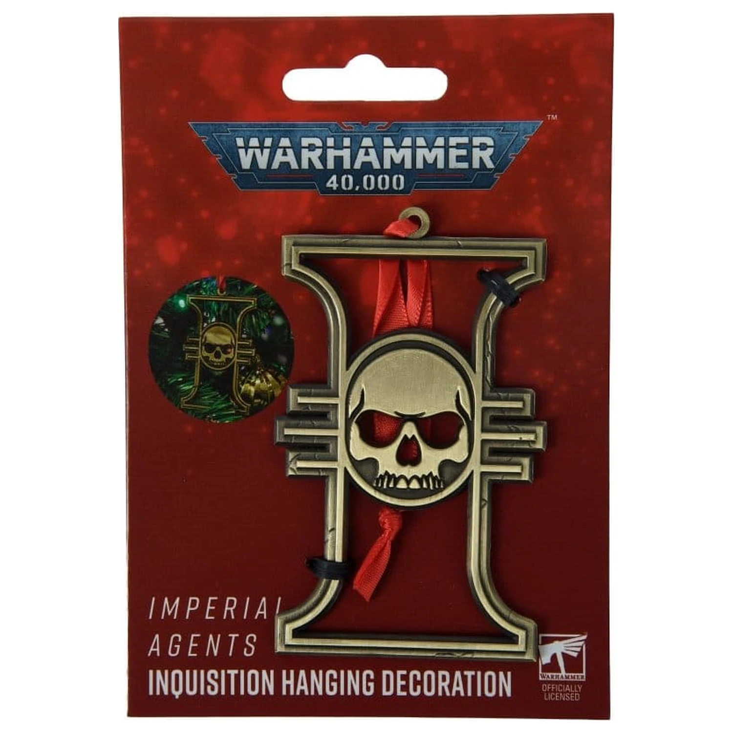 Warhammer 40,000 Imperial Agents Inquisition függődísz 17 cm termékfotó
