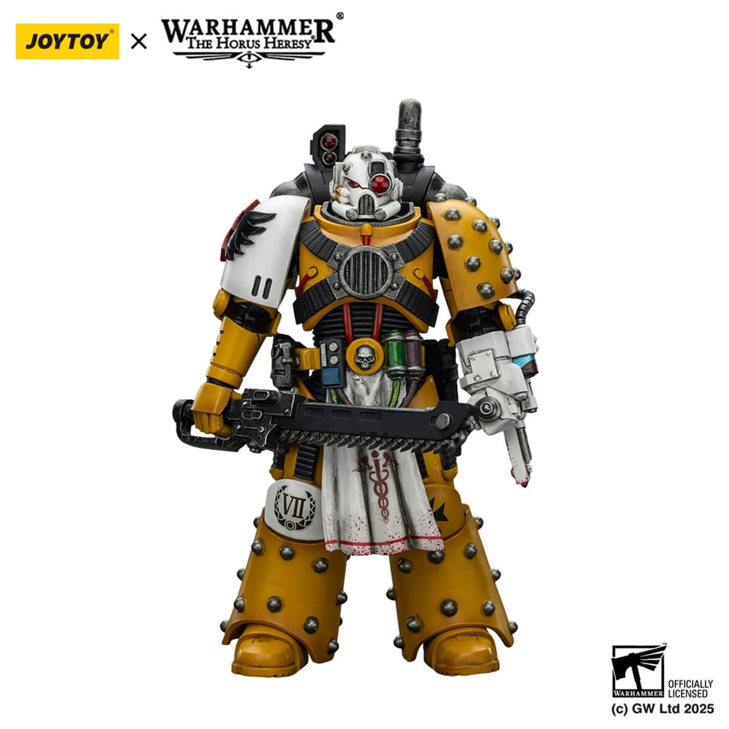 Warhammer 40,000: imperial Fists Legion Apothecary akciófigura 12 cm termékfotó