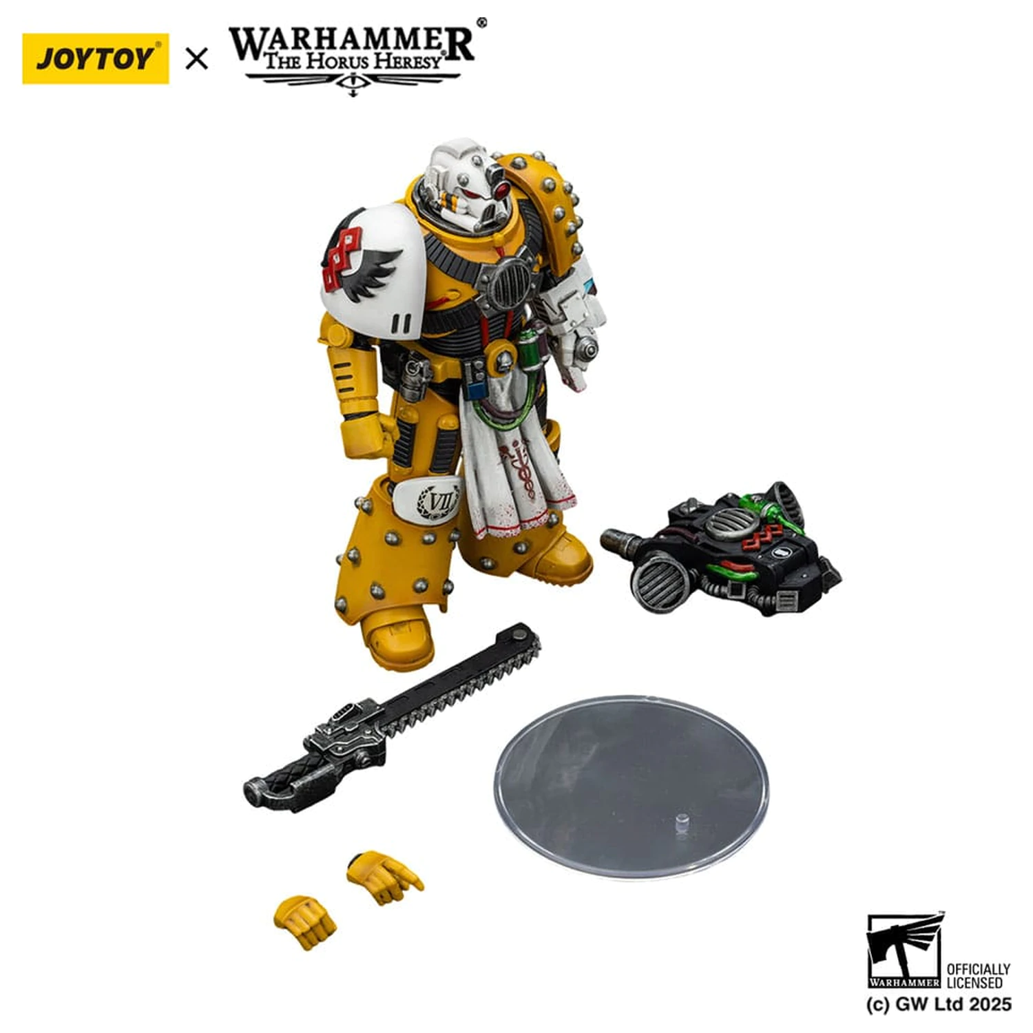 Warhammer 40,000: imperial Fists Legion Apothecary akciófigura 12 cm termékfotó
