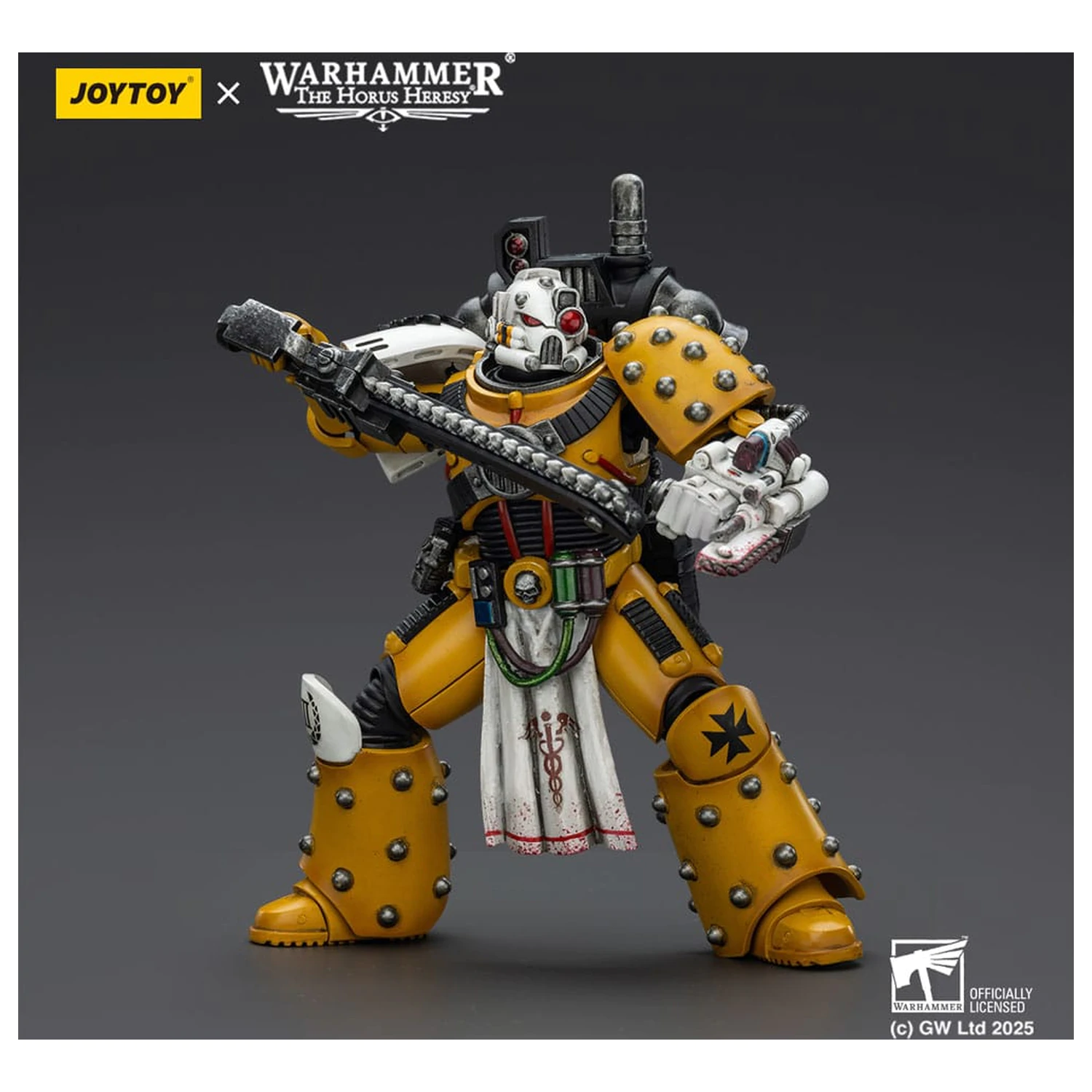 Warhammer 40,000: imperial Fists Legion Apothecary akciófigura 12 cm termékfotó