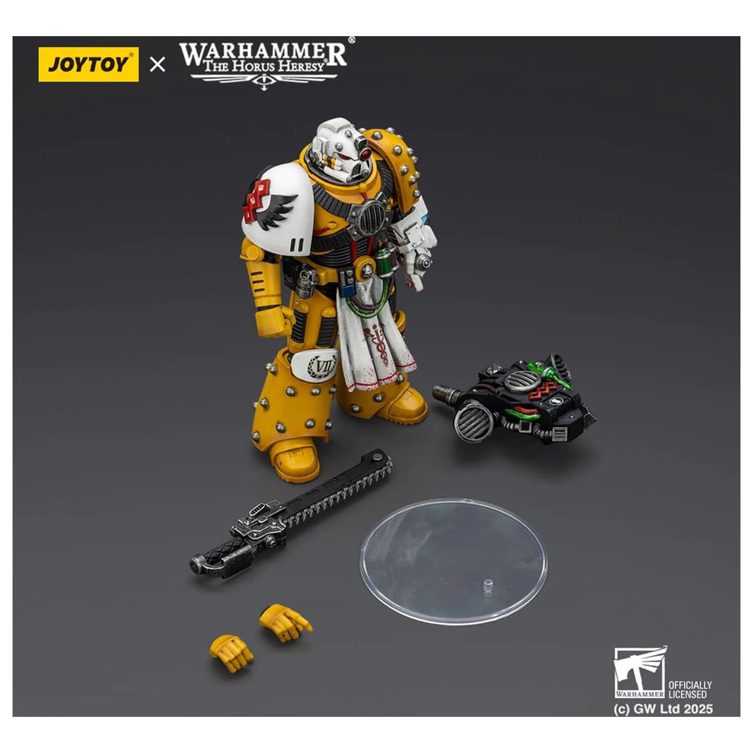 Warhammer 40,000: imperial Fists Legion Apothecary akciófigura 12 cm termékfotó