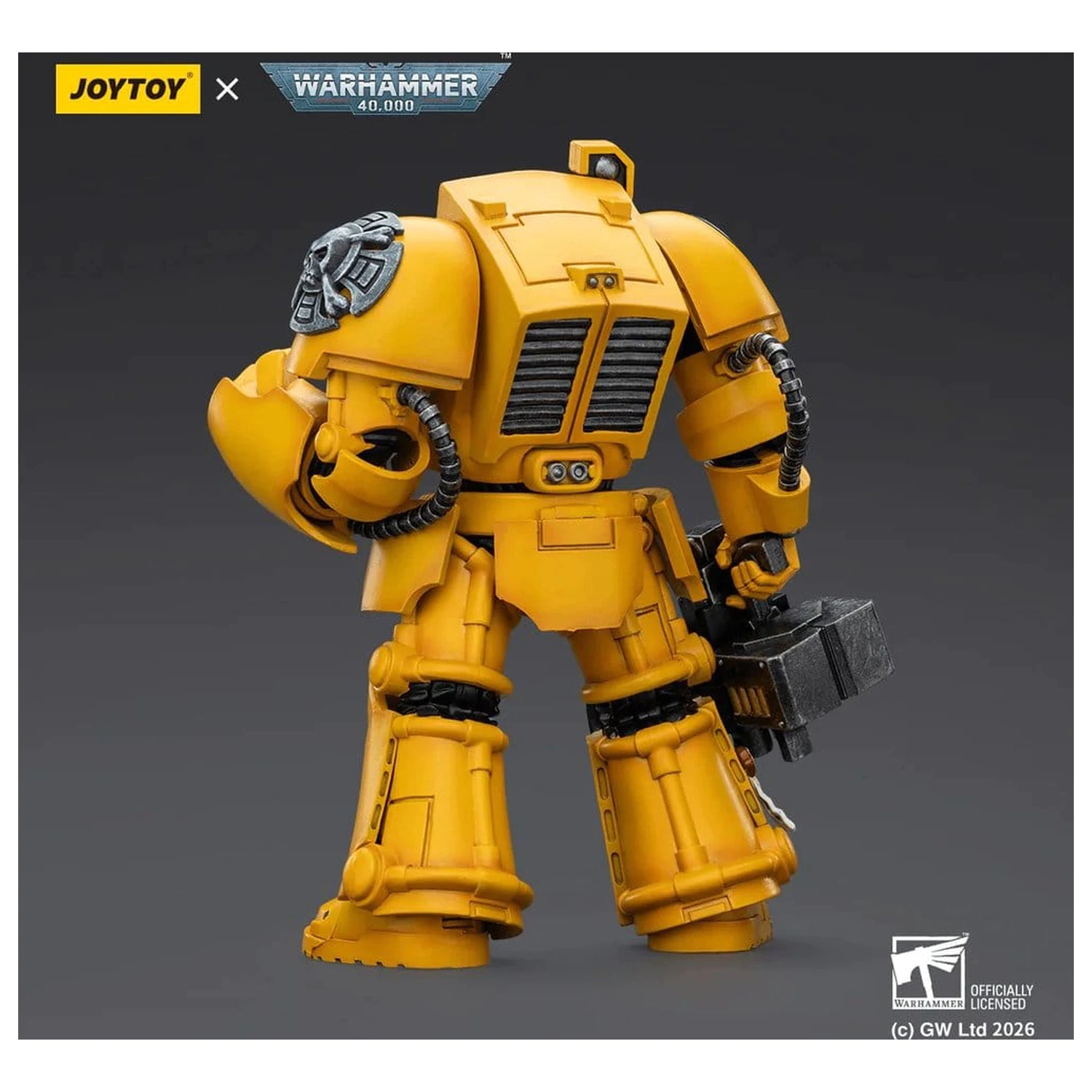 Warhammer 40,000 Imperial Fists Terminator 2 with Power Fist and Storm Bolter akciófigura 14 cm termékfotó