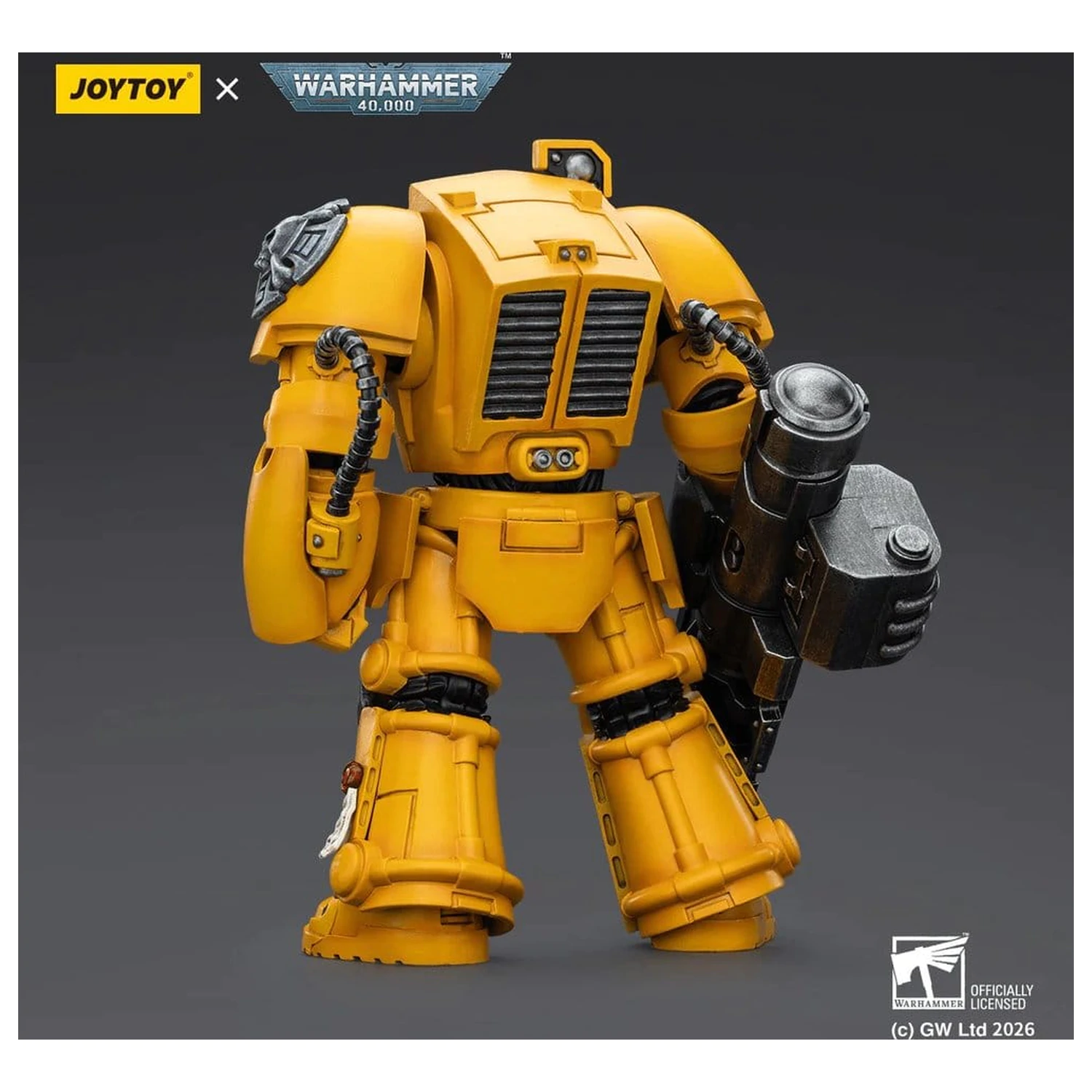 Warhammer 40,000 Imperial Fists Terminator 3 with Power Fist and Assault Cannon akciófigura 14 cm termékfotó