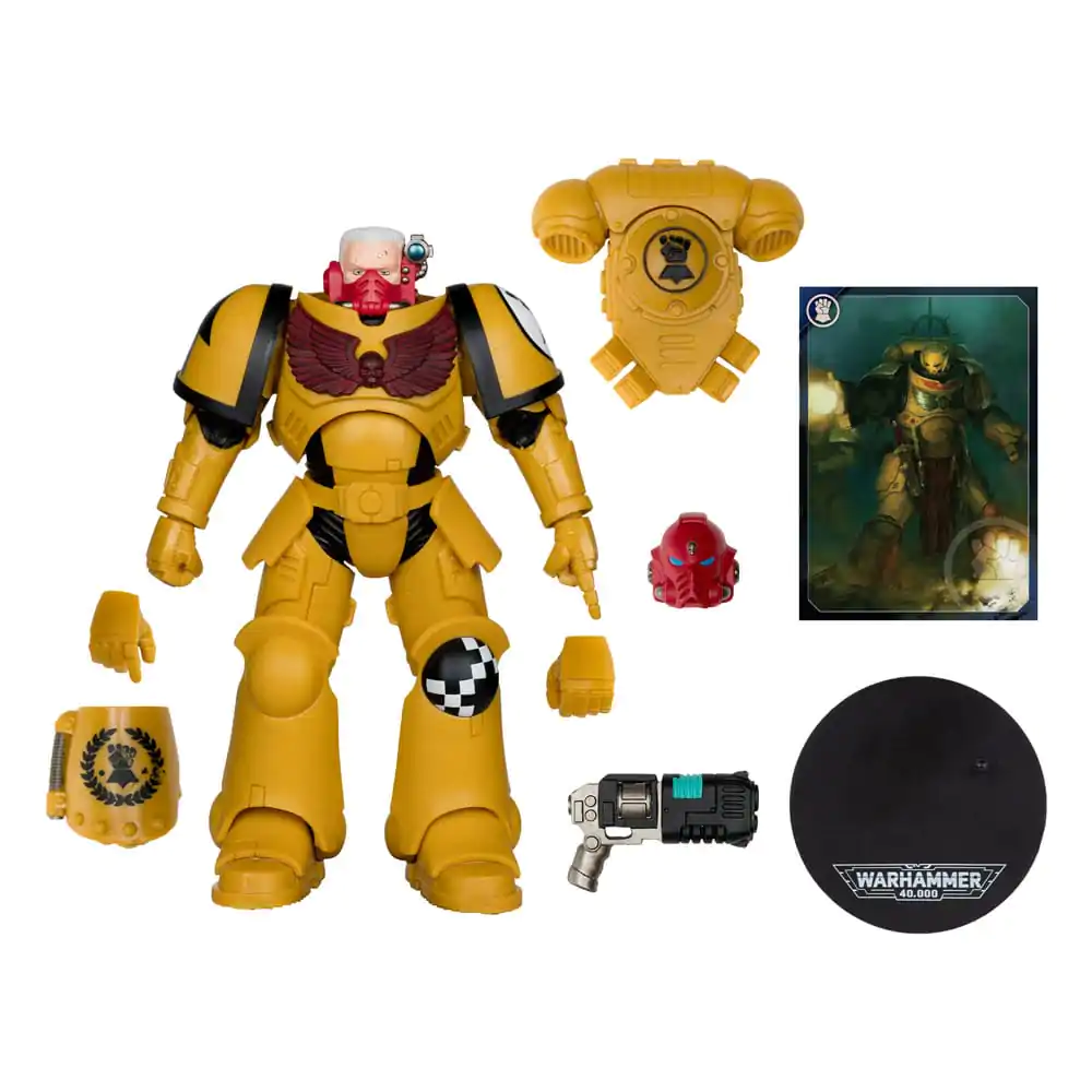 Warhammer 40,000 Intercessor Sergeant (Imperial Fist) (Gold Label) akciófigura 18 cm termékfotó