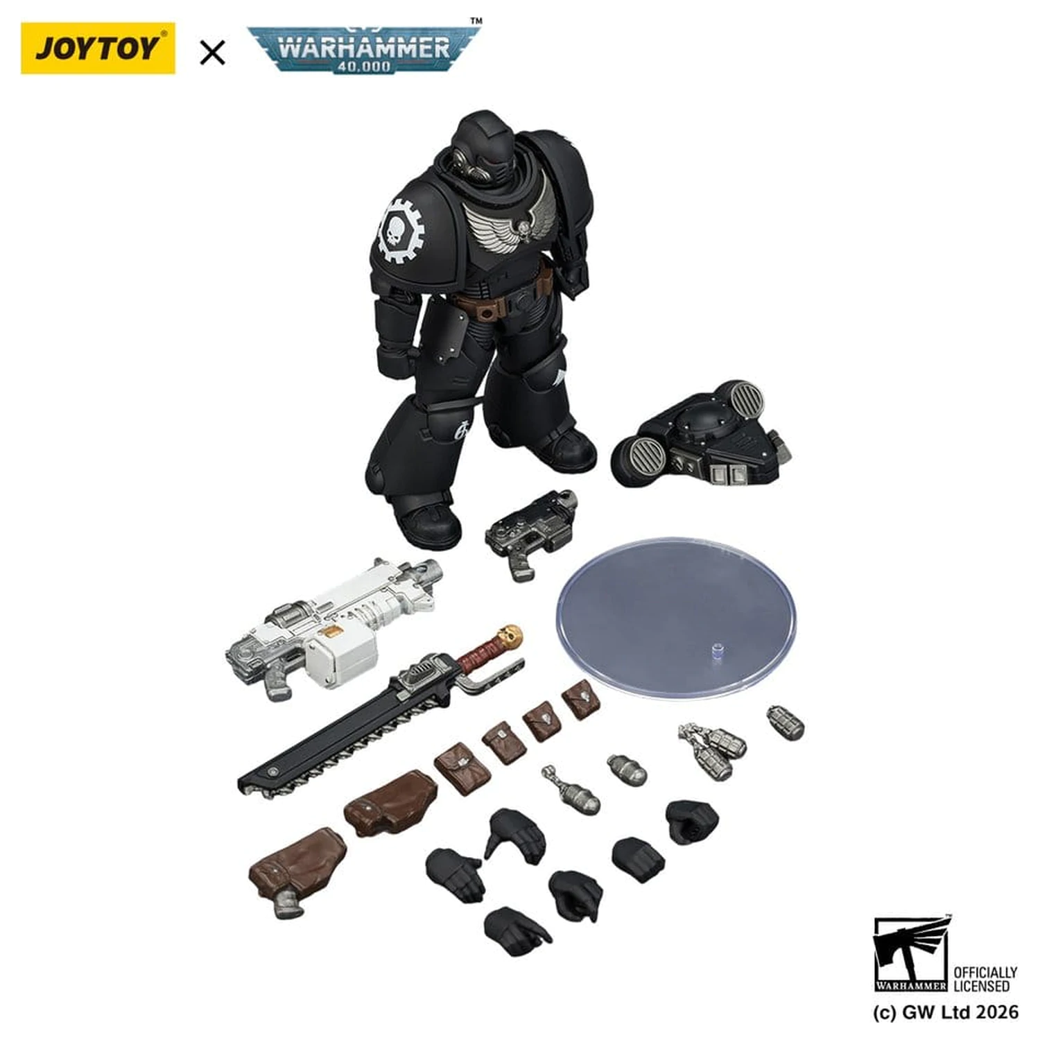 Warhammer 40,000 Iron Hands Intercessor akciófigura 12 cm termékfotó