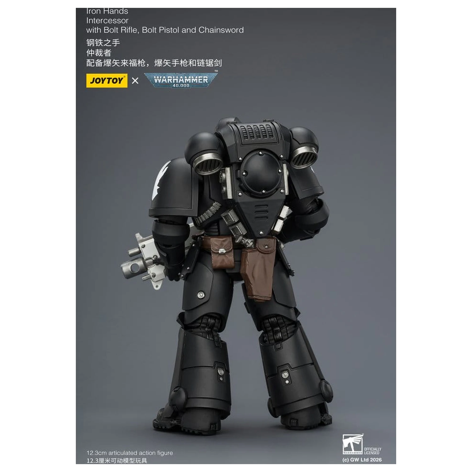Warhammer 40,000 Iron Hands Intercessor akciófigura 12 cm termékfotó