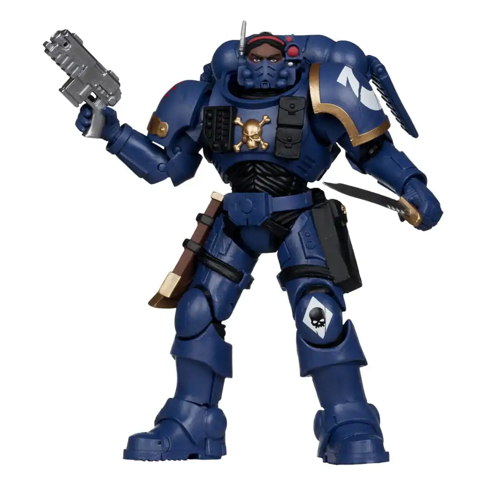 Warhammer 40,000 Lieutenant in Phobos Armor (Ultramarines) akciófigura 18 cm termékfotó