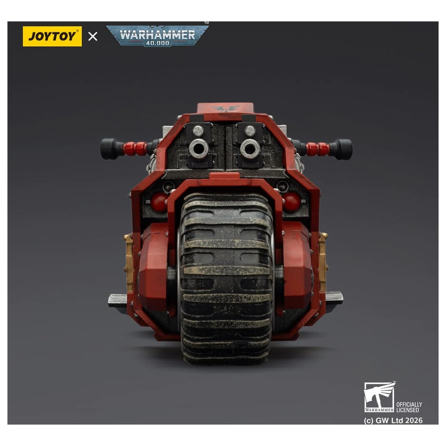 Warhammer 40,000 Raider-pattern Combat Bike Blood Angels with twin-linked bolt rifles 22 cm termékfotó