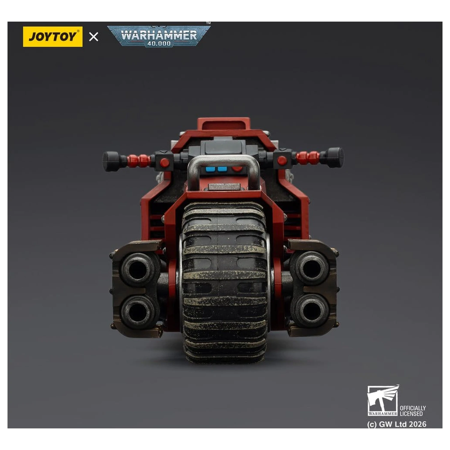 Warhammer 40,000 Raider-pattern Combat Bike Blood Angels with twin-linked bolt rifles 22 cm termékfotó