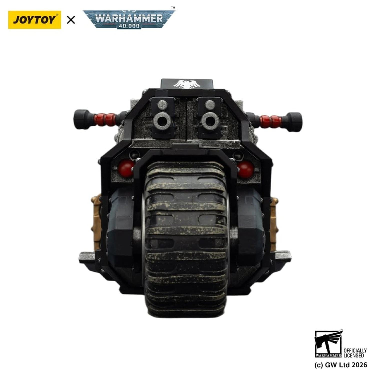 Warhammer 40,000 Raider-pattern Combat Bike Raven Guard with twin-linked bolt rifles 22 cm termékfotó