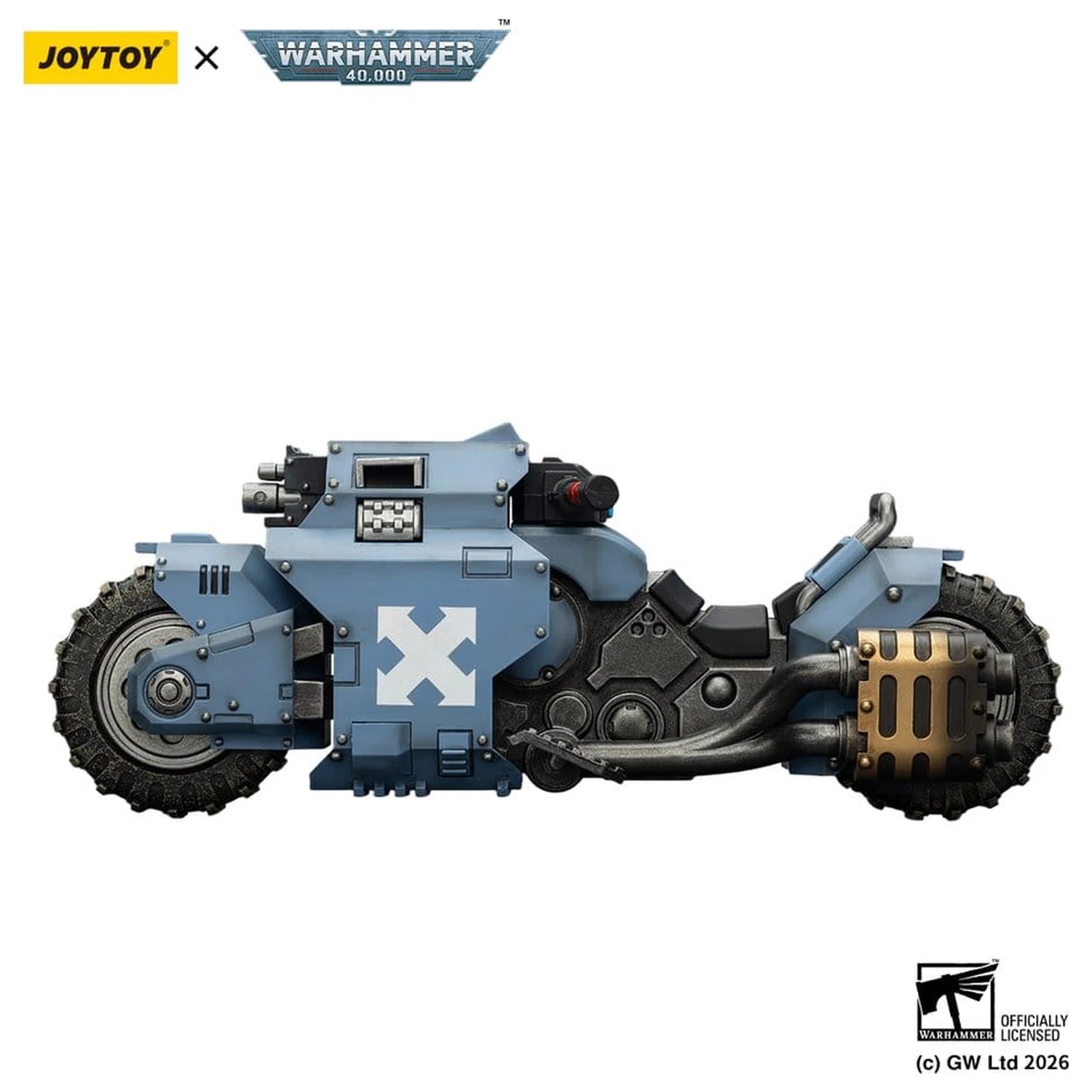 Warhammer 40,000 Raider-pattern Combat Bike Space Wolves with twin-linked bolt rifles 22 cm termékfotó