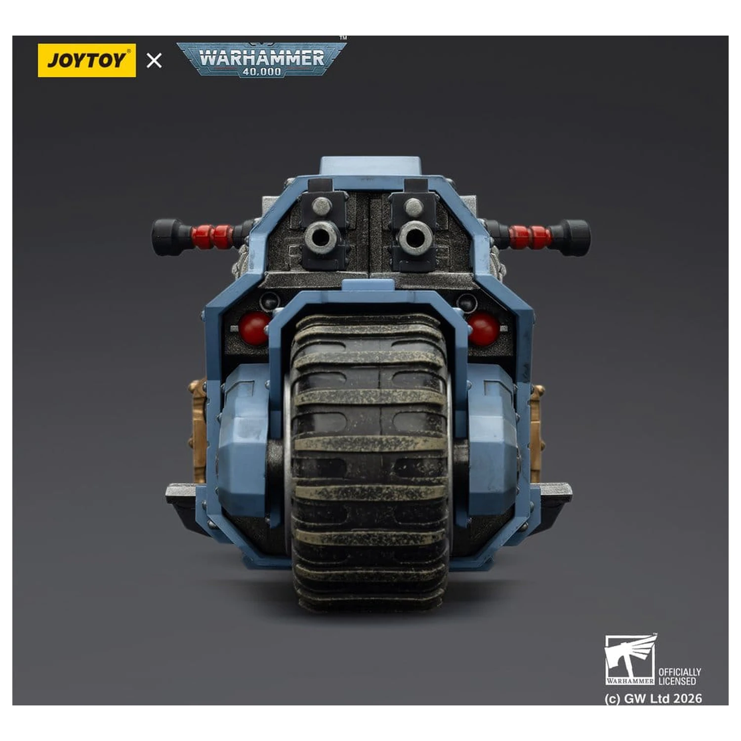 Warhammer 40,000 Raider-pattern Combat Bike Space Wolves with twin-linked bolt rifles 22 cm termékfotó