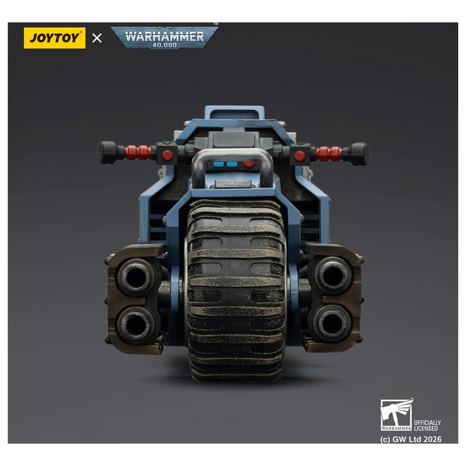 Warhammer 40,000 Raider-pattern Combat Bike Space Wolves with twin-linked bolt rifles 22 cm termékfotó