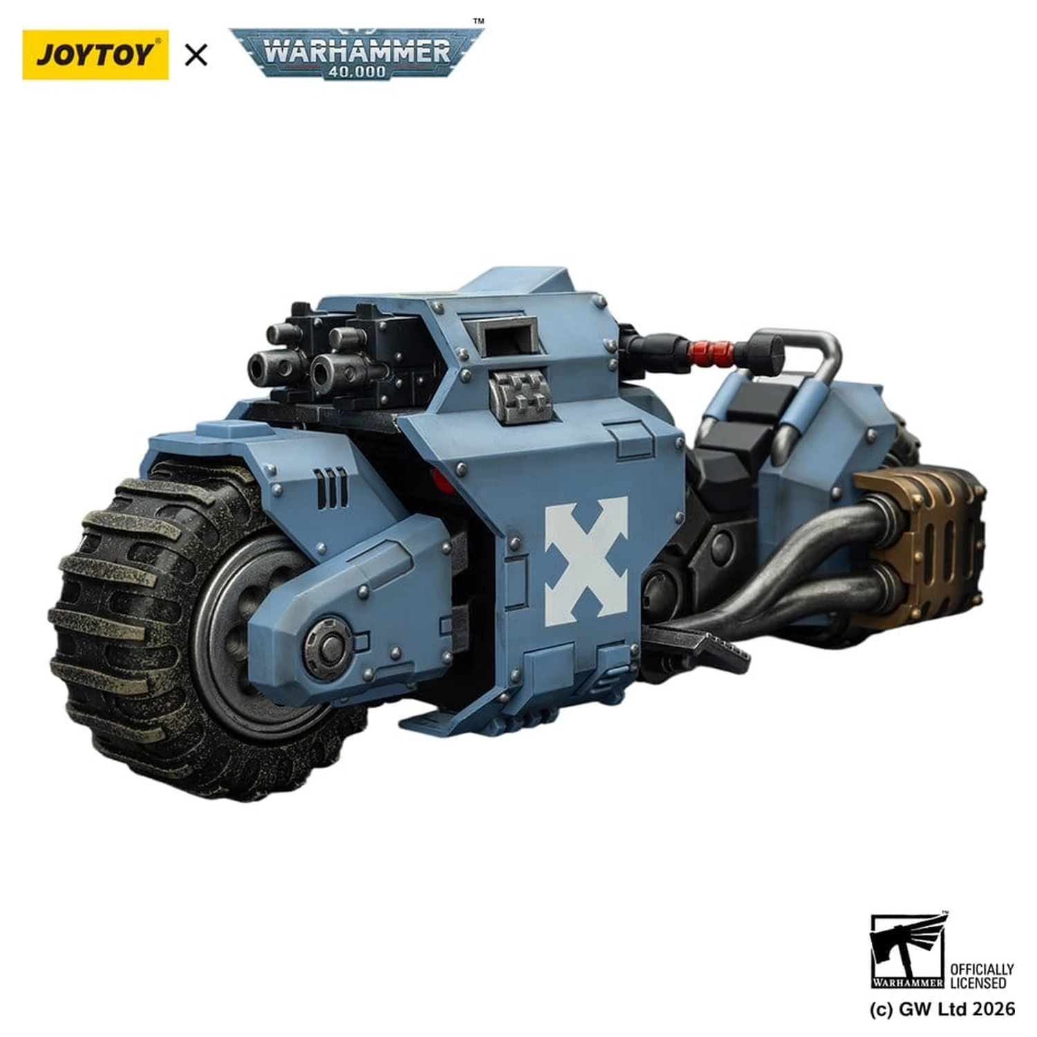 Warhammer 40,000 Raider-pattern Combat Bike Space Wolves with twin-linked bolt rifles 22 cm termékfotó