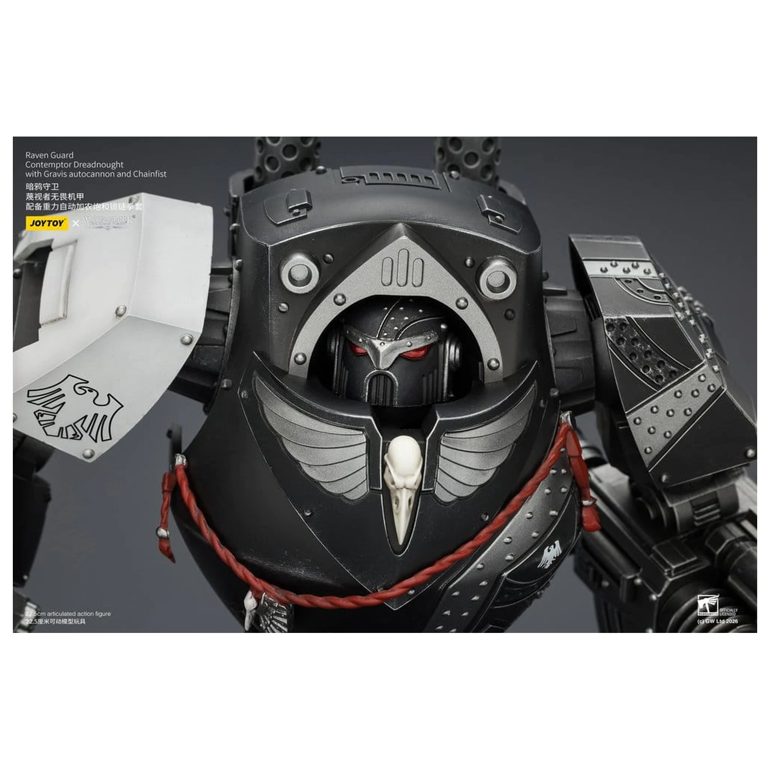 Warhammer 40,000 Raven Guard Contemptor Dreadnought akciófigura 23 cm termékfotó