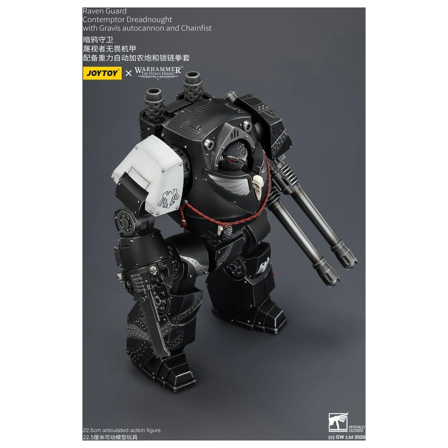 Warhammer 40,000 Raven Guard Contemptor Dreadnought akciófigura 23 cm termékfotó