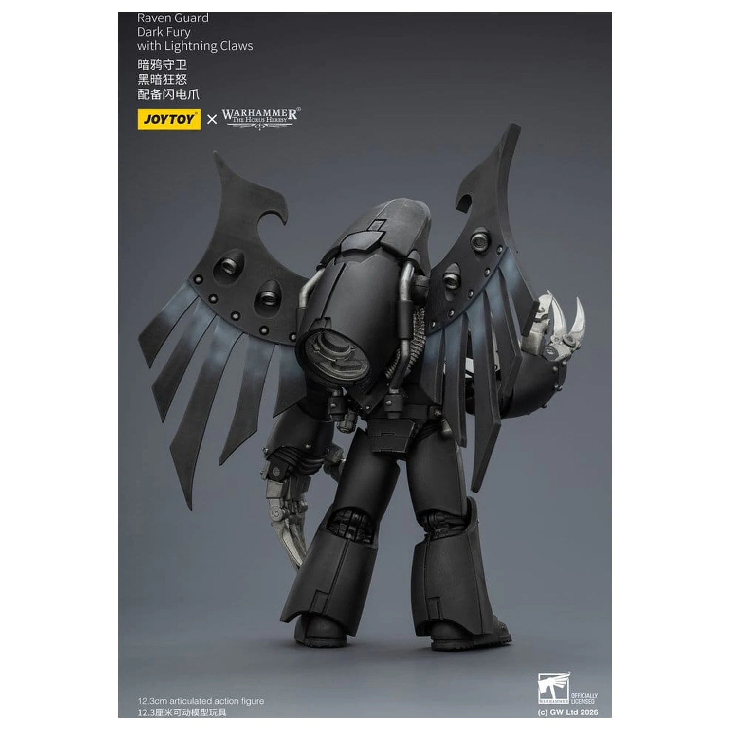 Warhammer 40,000 Raven Guard Dark Fury akciófigura 12 cm termékfotó