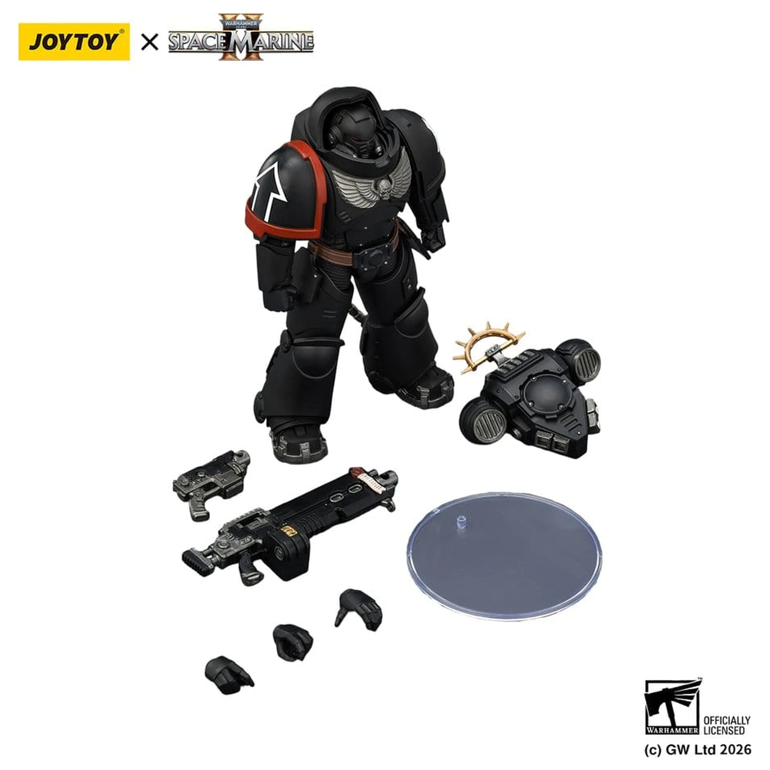 Warhammer 40,000 Raven Guard Heavy Intercessor akciófigura 13 cm termékfotó