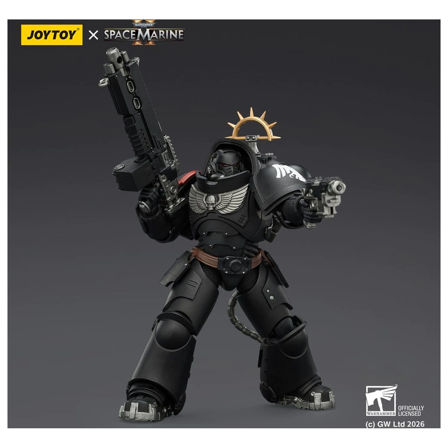 Warhammer 40,000 Raven Guard Heavy Intercessor akciófigura 13 cm termékfotó