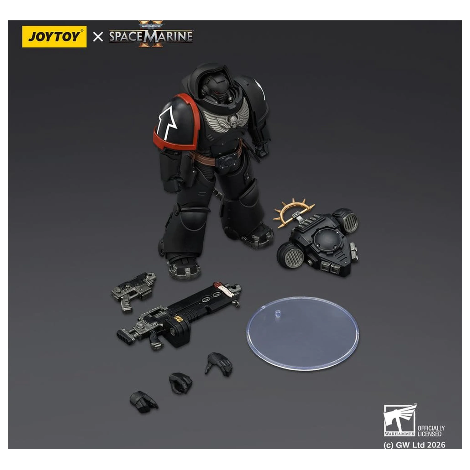 Warhammer 40,000 Raven Guard Heavy Intercessor akciófigura 13 cm termékfotó