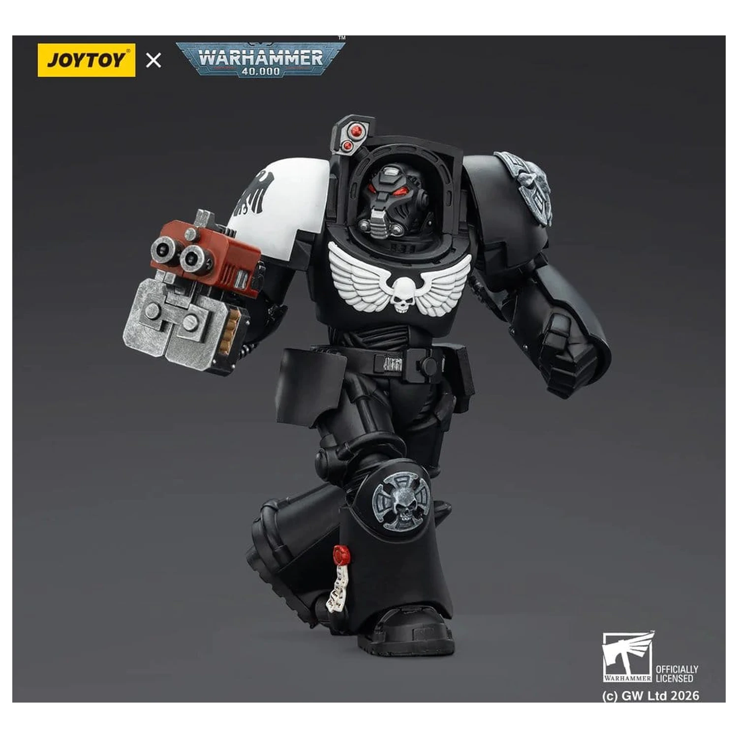 Warhammer 40,000 Raven Guard Terminator 2 with Power Fist and Storm Bolter akciófigura 14 cm termékfotó