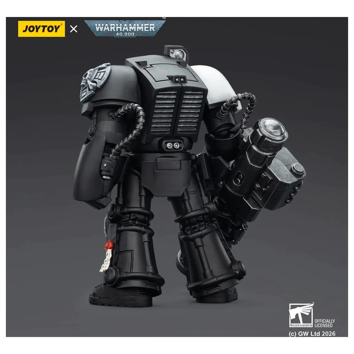 Warhammer 40,000 Raven Guard Terminator 3 with Power Fist and Assault Cannon akciófigura 14 cm termékfotó