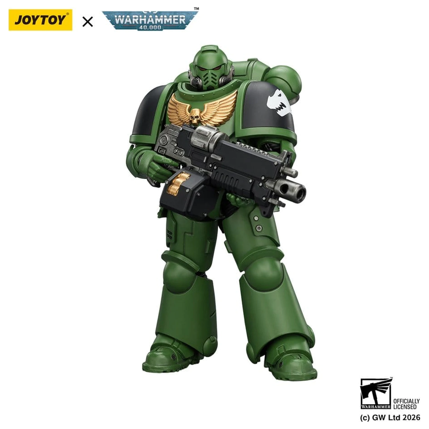 Warhammer 40,000 Salamanders Intercessor akciófigura 12 cm termékfotó