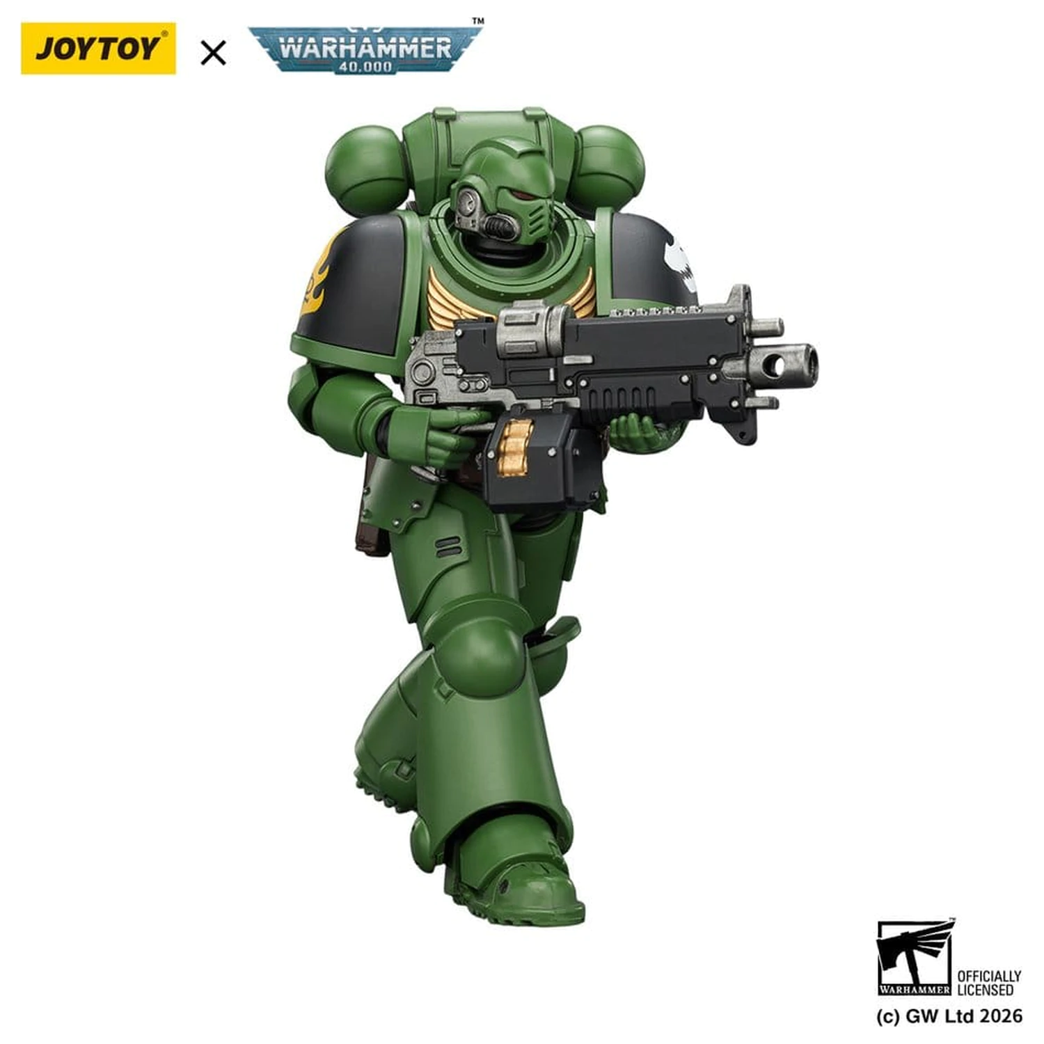 Warhammer 40,000 Salamanders Intercessor akciófigura 12 cm termékfotó