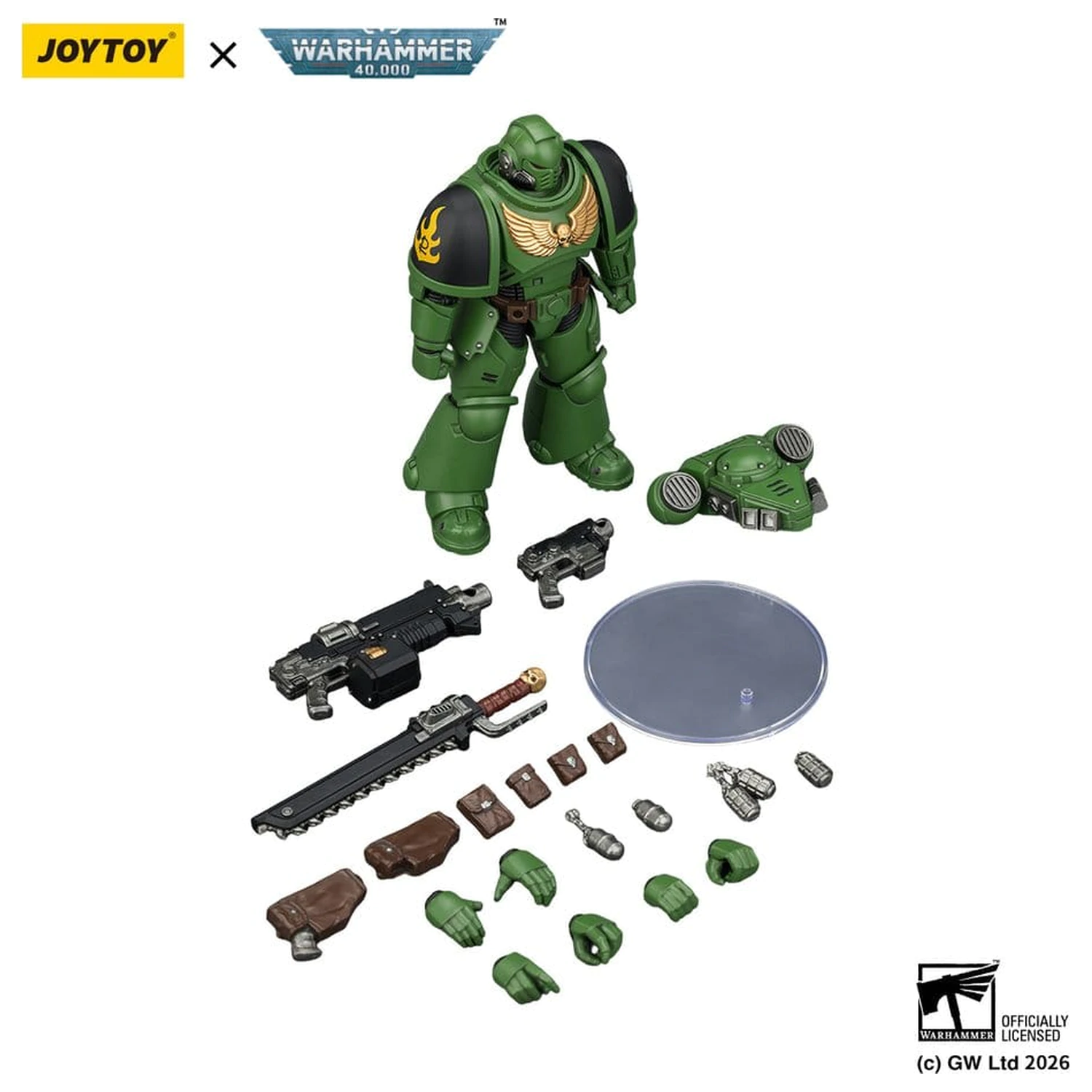 Warhammer 40,000 Salamanders Intercessor akciófigura 12 cm termékfotó
