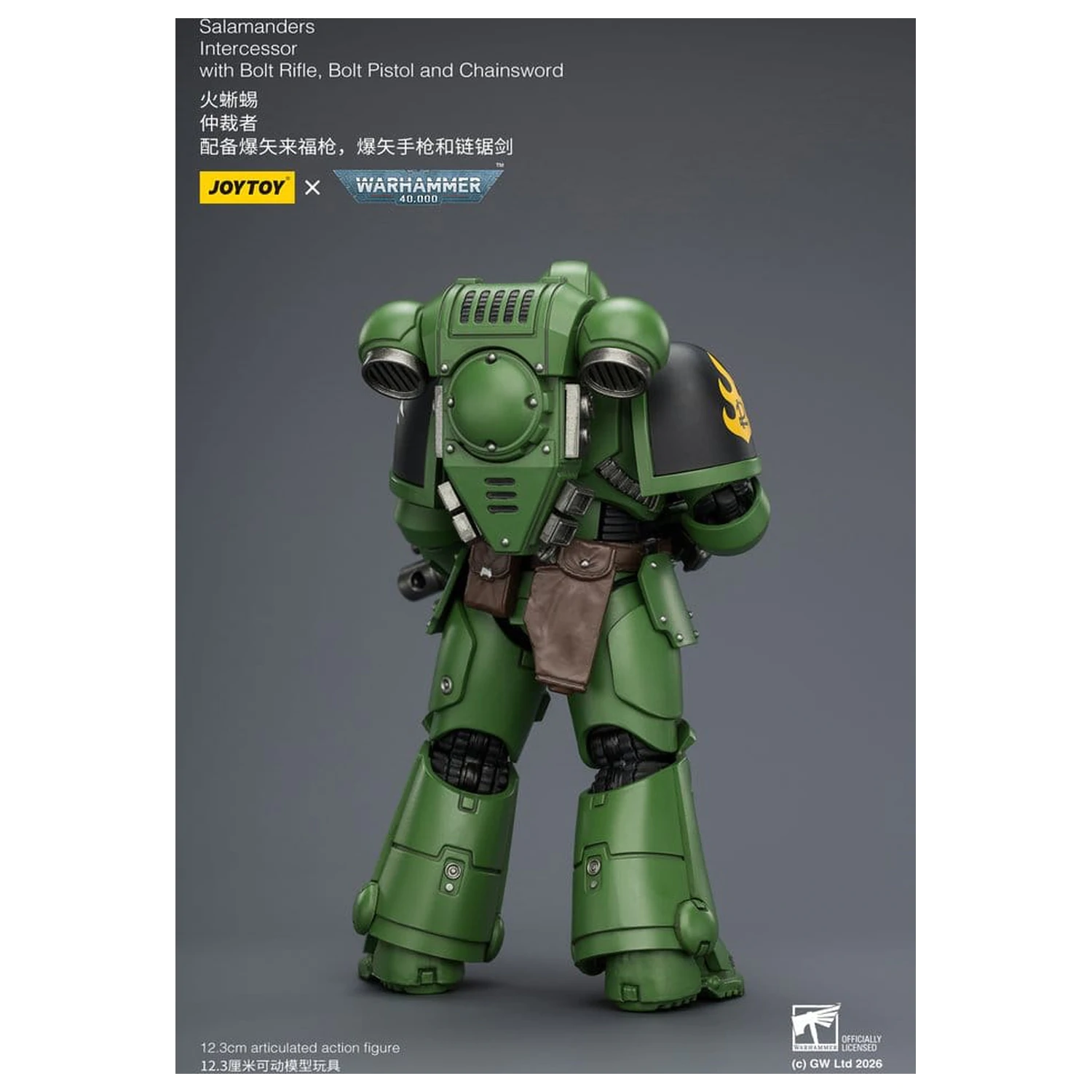 Warhammer 40,000 Salamanders Intercessor akciófigura 12 cm termékfotó