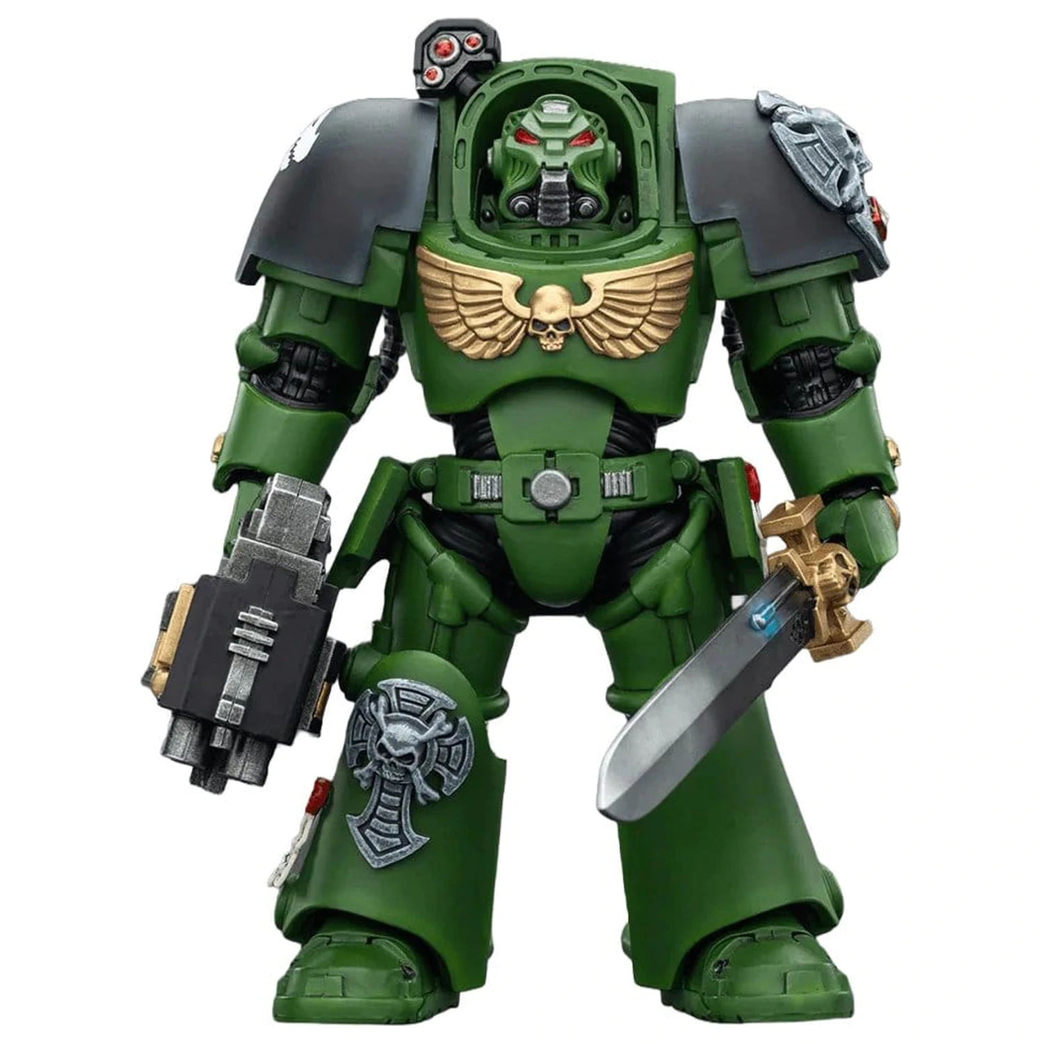 Warhammer 40,000 Salamanders Terminator 1 with Power Sword and Storm Bolter akciófigura 14 cm termékfotó