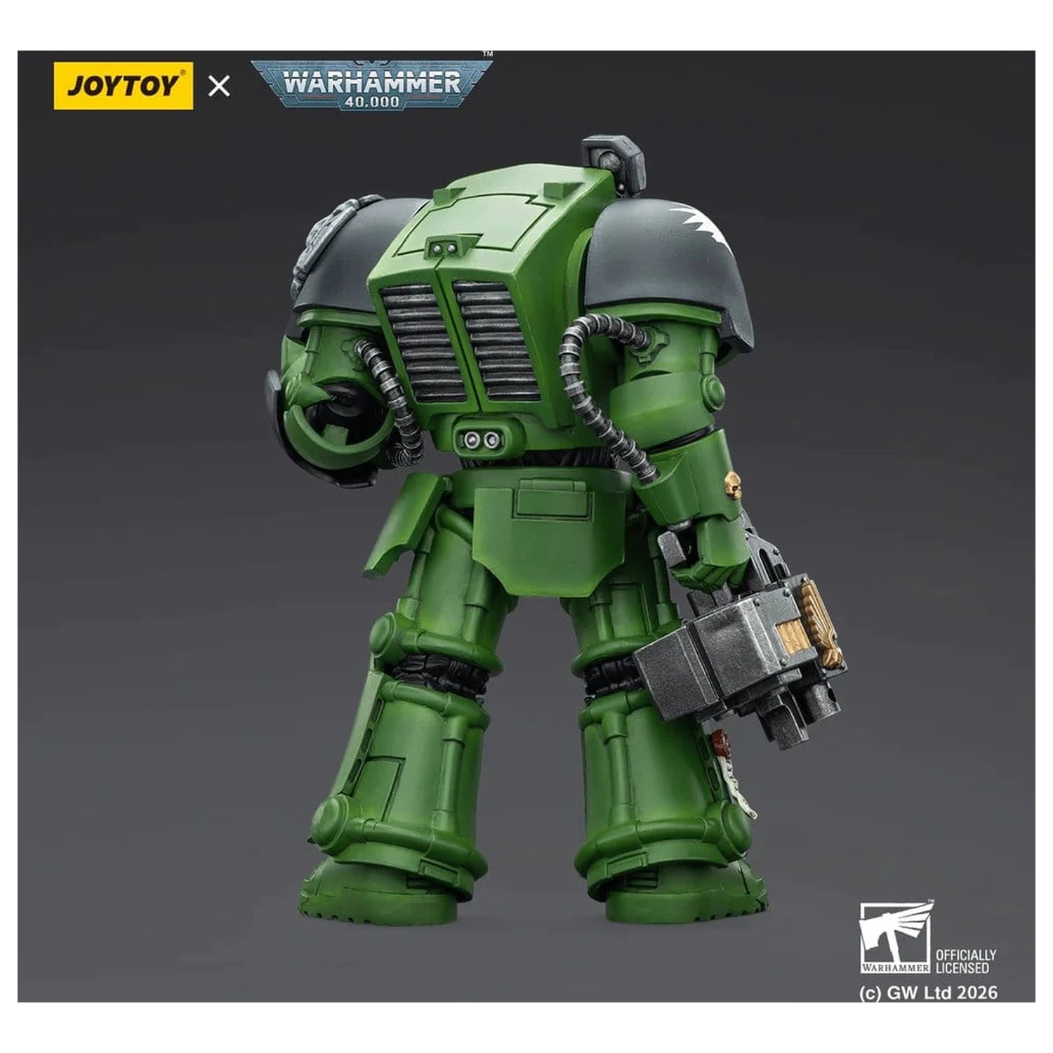 Warhammer 40,000 Salamanders Terminator 2 with Power Fist and Storm Bolter akciófigura 14 cm termékfotó