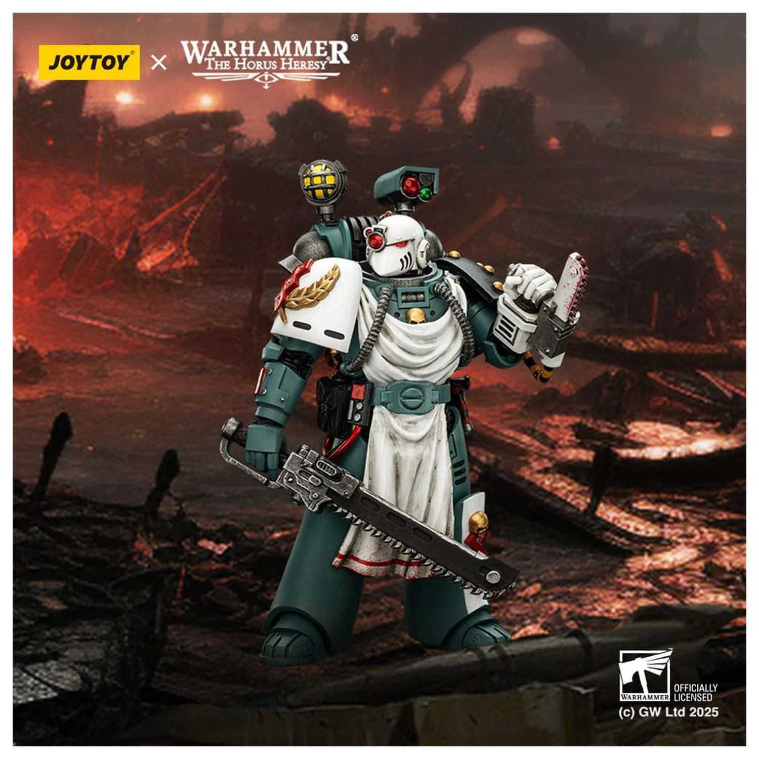 Warhammer 40,000: Sons of Horus Legion Apothecary akciófigura 12 cm termékfotó