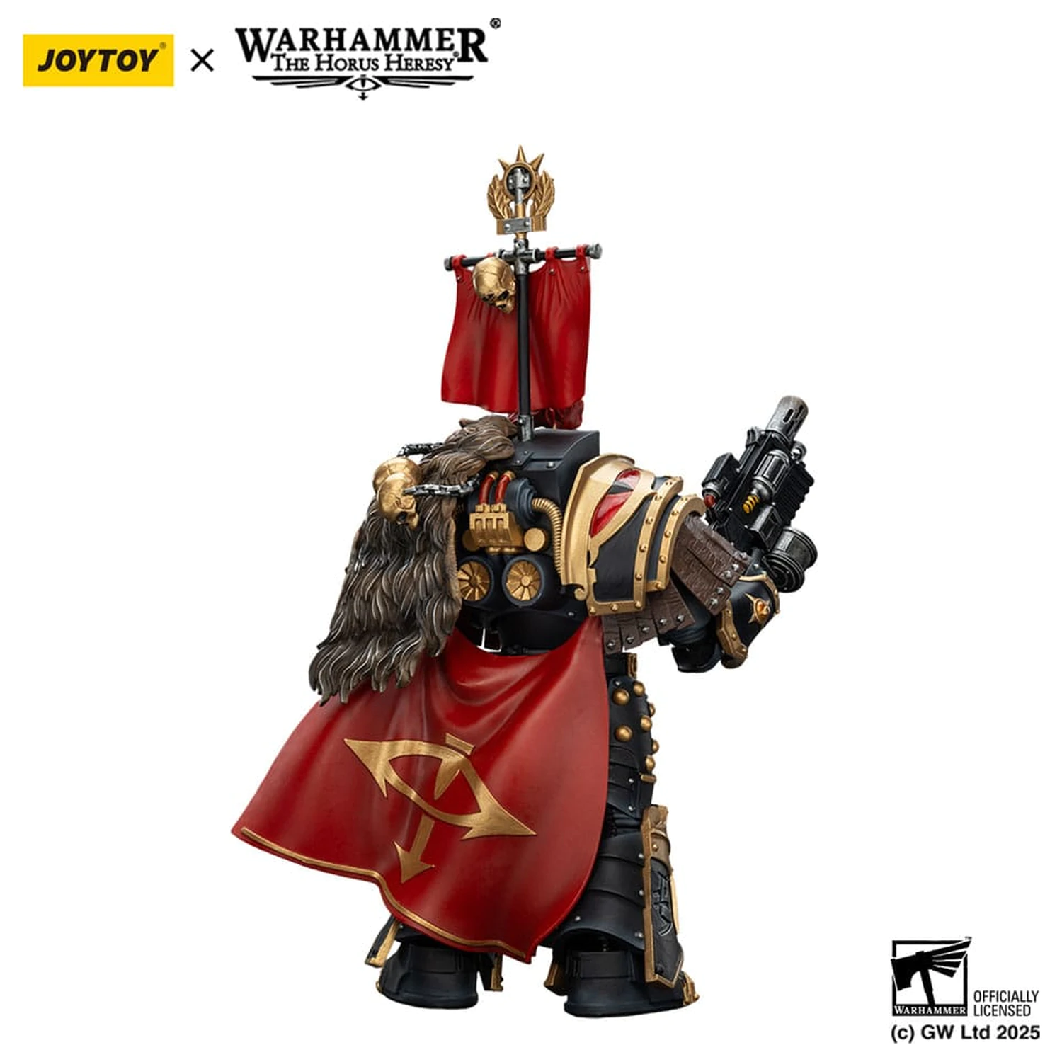 Warhammer 40,000: Sons of Horus Legion Cataphractii Praetorwith Combi-Melta and Power Maul akciófigura 14 cm termékfotó