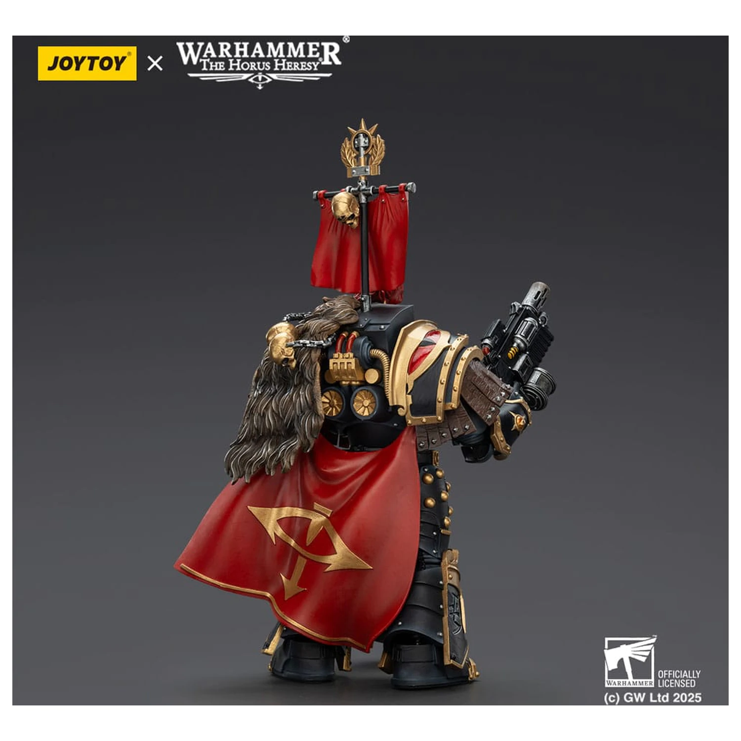 Warhammer 40,000: Sons of Horus Legion Cataphractii Praetorwith Combi-Melta and Power Maul akciófigura 14 cm termékfotó