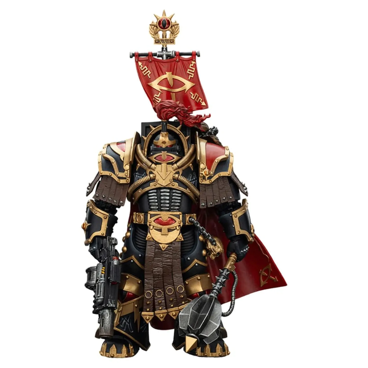 Warhammer 40,000: Sons of Horus Legion Cataphractii Praetorwith Combi-Melta and Power Maul akciófigura 14 cm termékfotó