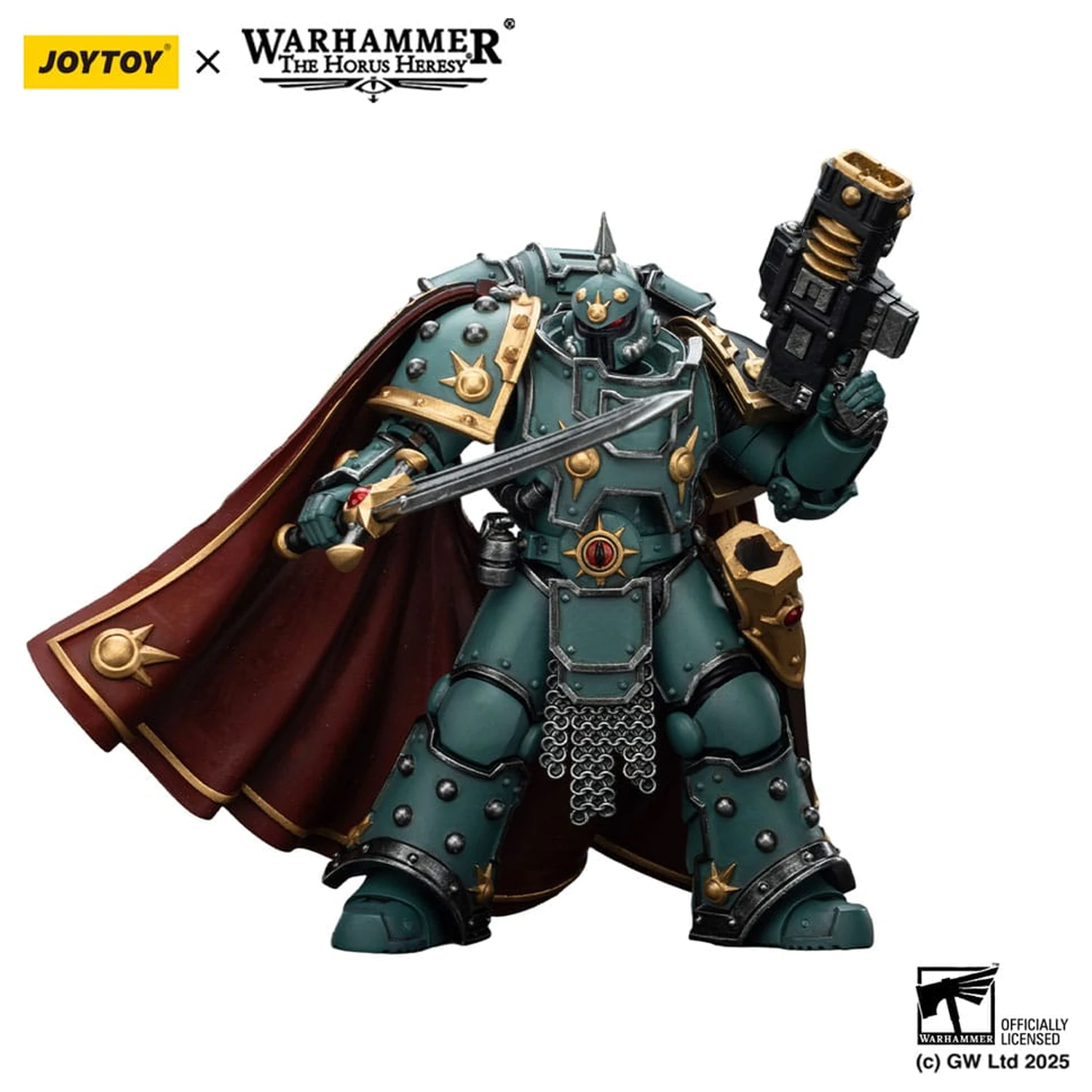 Warhammer 40,000: Sons of Horus Legion Champion akciófigura 12 cm termékfotó