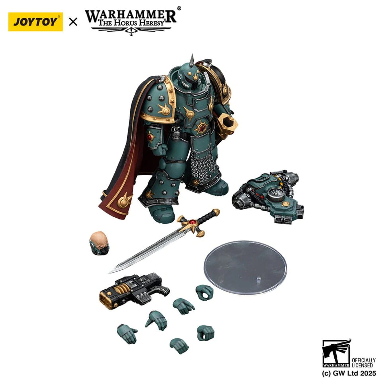 Warhammer 40,000: Sons of Horus Legion Champion akciófigura 12 cm termékfotó