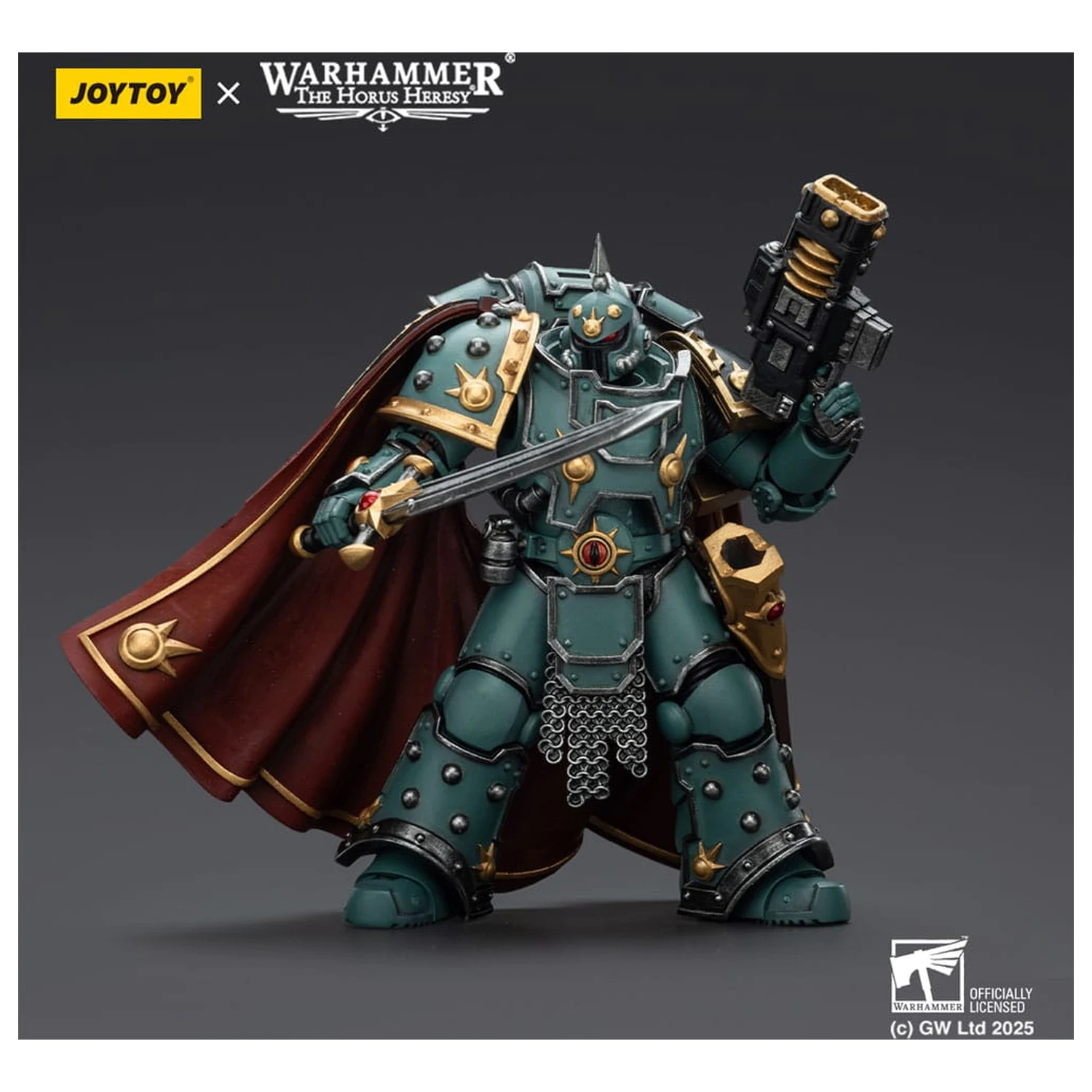 Warhammer 40,000: Sons of Horus Legion Champion akciófigura 12 cm termékfotó