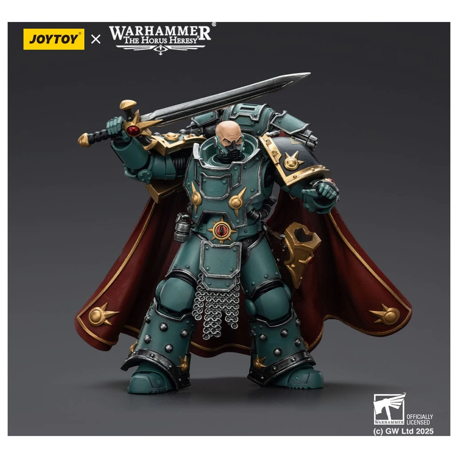 Warhammer 40,000: Sons of Horus Legion Champion akciófigura 12 cm termékfotó