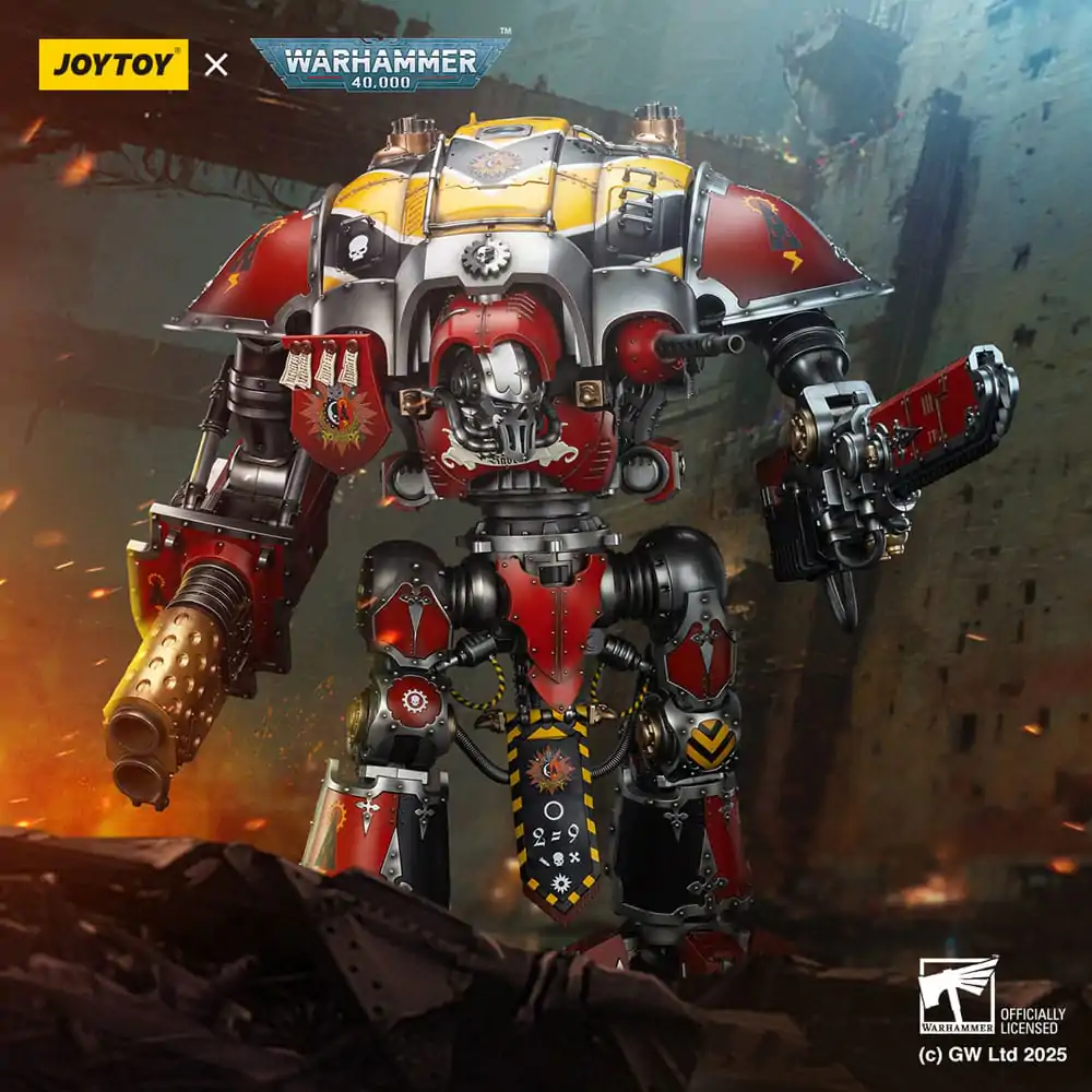 Warhammer 40,000: Space Marine 2 Imperial Knights House Raven Knight Errant akciófigura 56 cm termékfotó